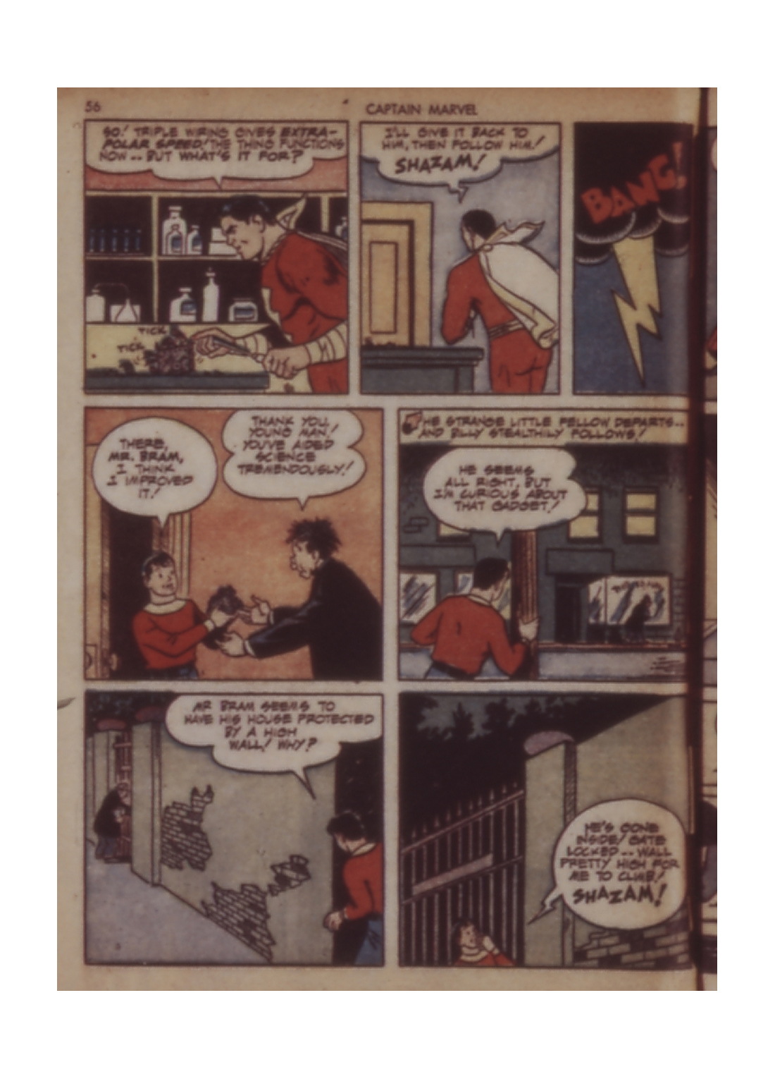 Read online Captain Marvel Adventures comic -  Issue #15 - 57