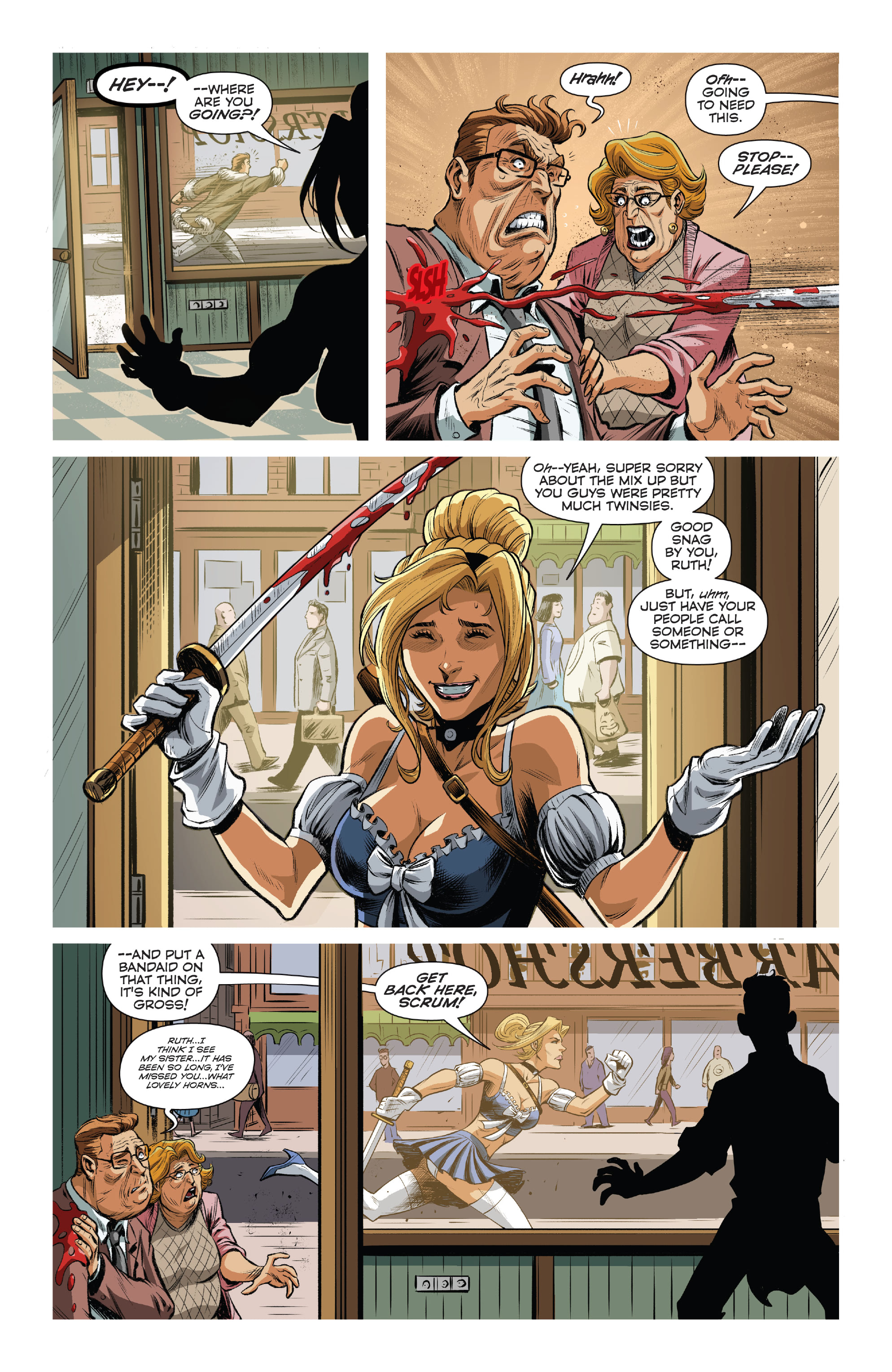 Read online Cinderella vs The Queen of Hearts comic -  Issue #1 - 7