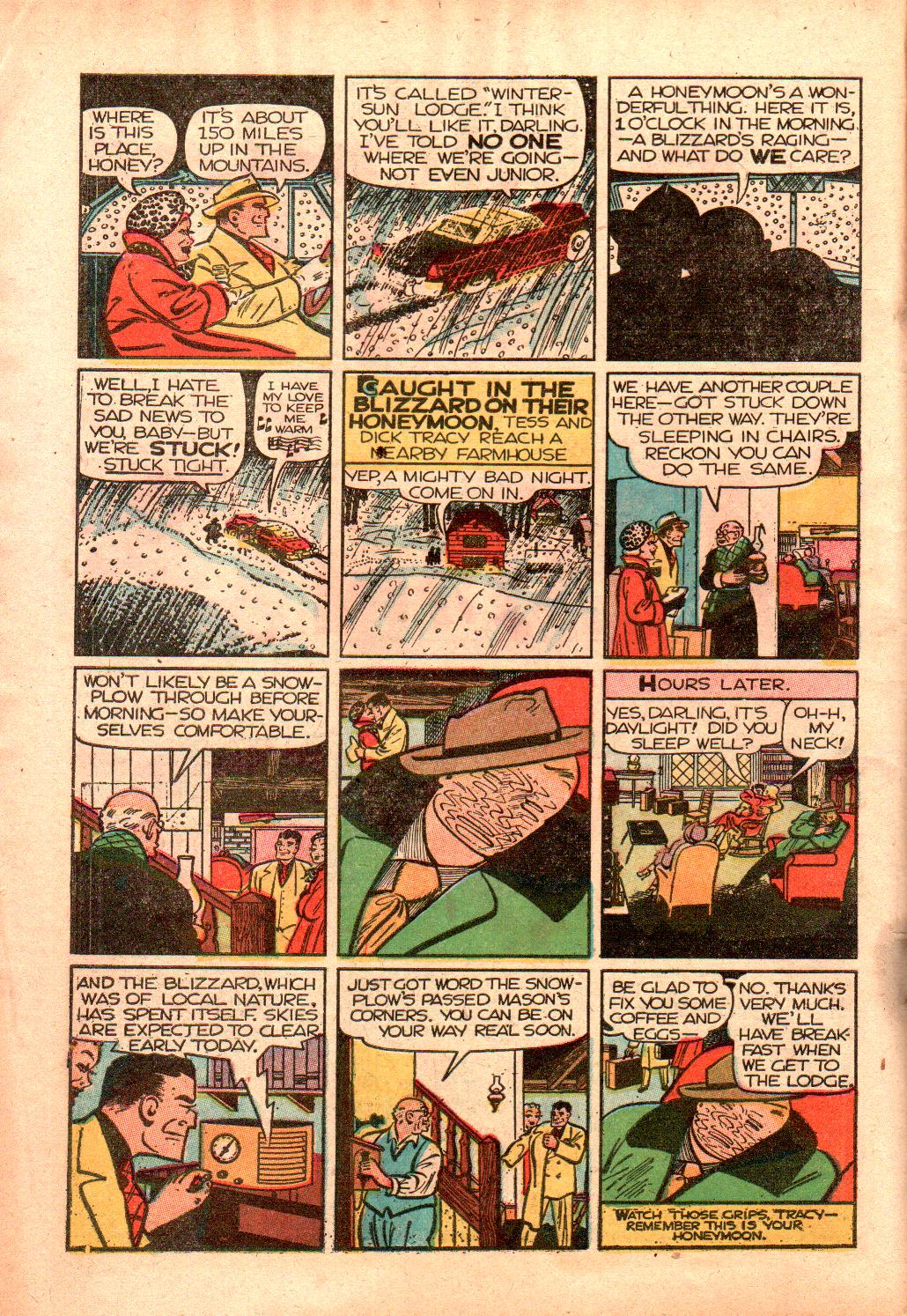 Read online Dick Tracy comic -  Issue #64 - 8