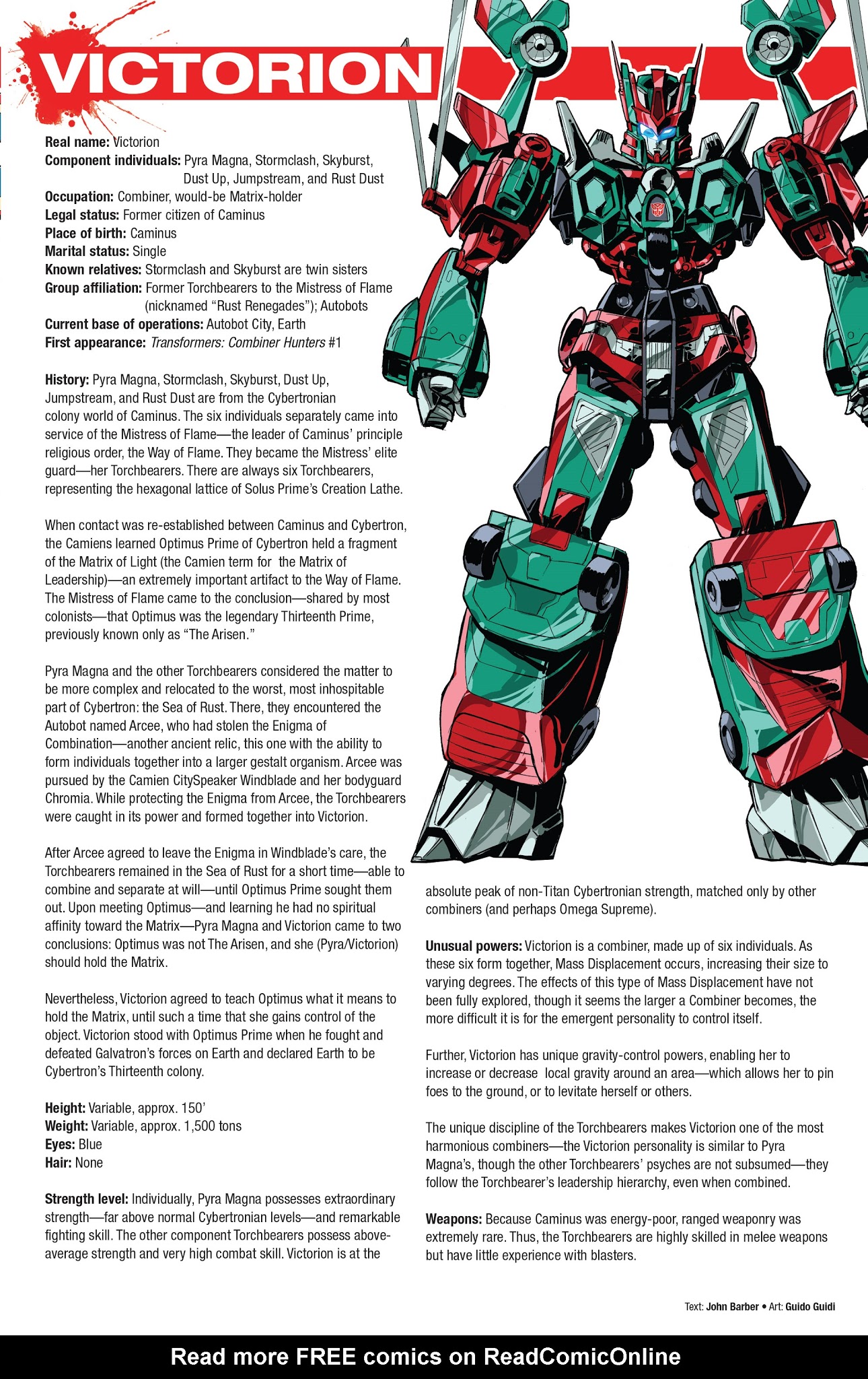 Read online Hasbro Heroes Sourcebook comic -  Issue #3 - 28