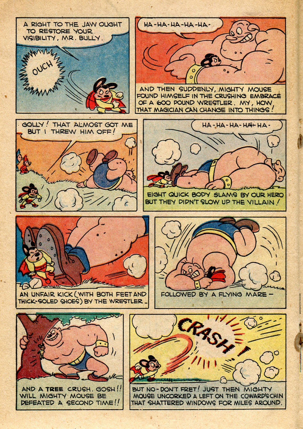 Read online Paul Terry's Mighty Mouse Comics comic -  Issue #18 - 18