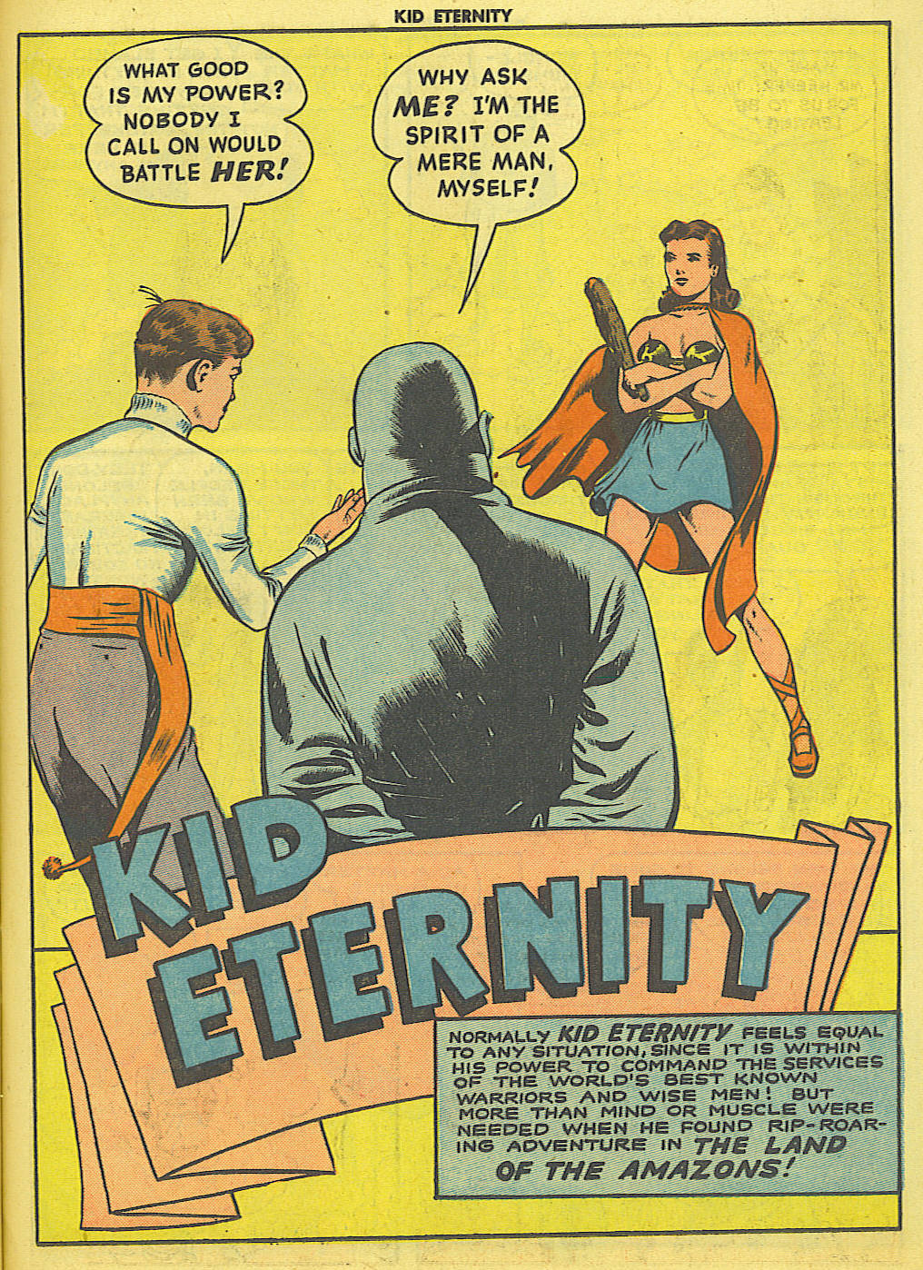 Read online Kid Eternity (1946) comic -  Issue #1 - 15