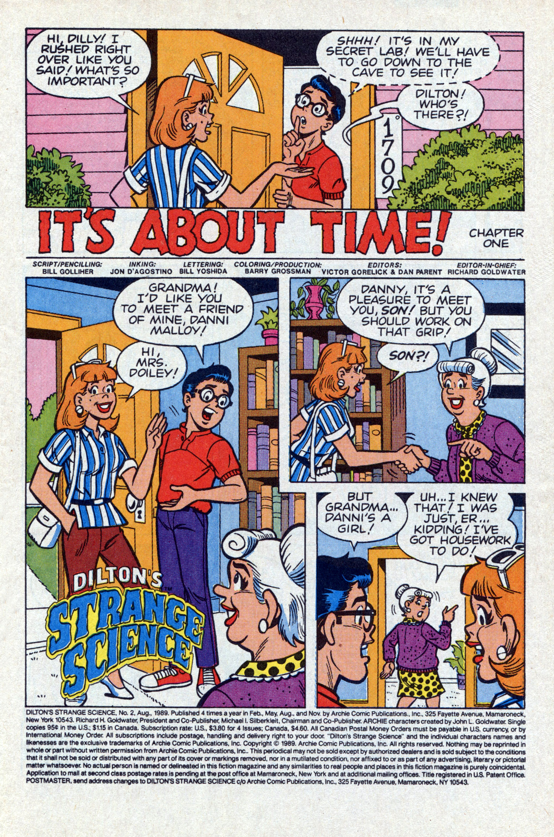 Read online Dilton's Strange Science comic -  Issue #2 - 3