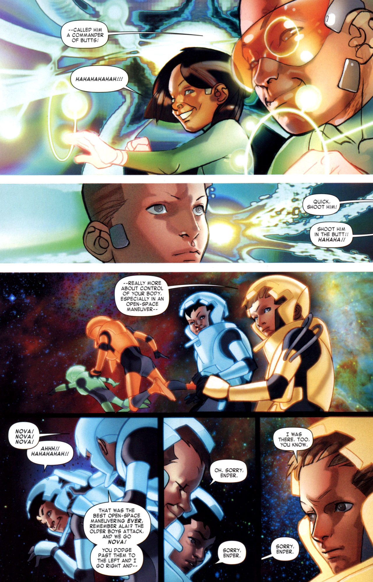 Read online Ender's Game: Battle School comic -  Issue #5 - 7