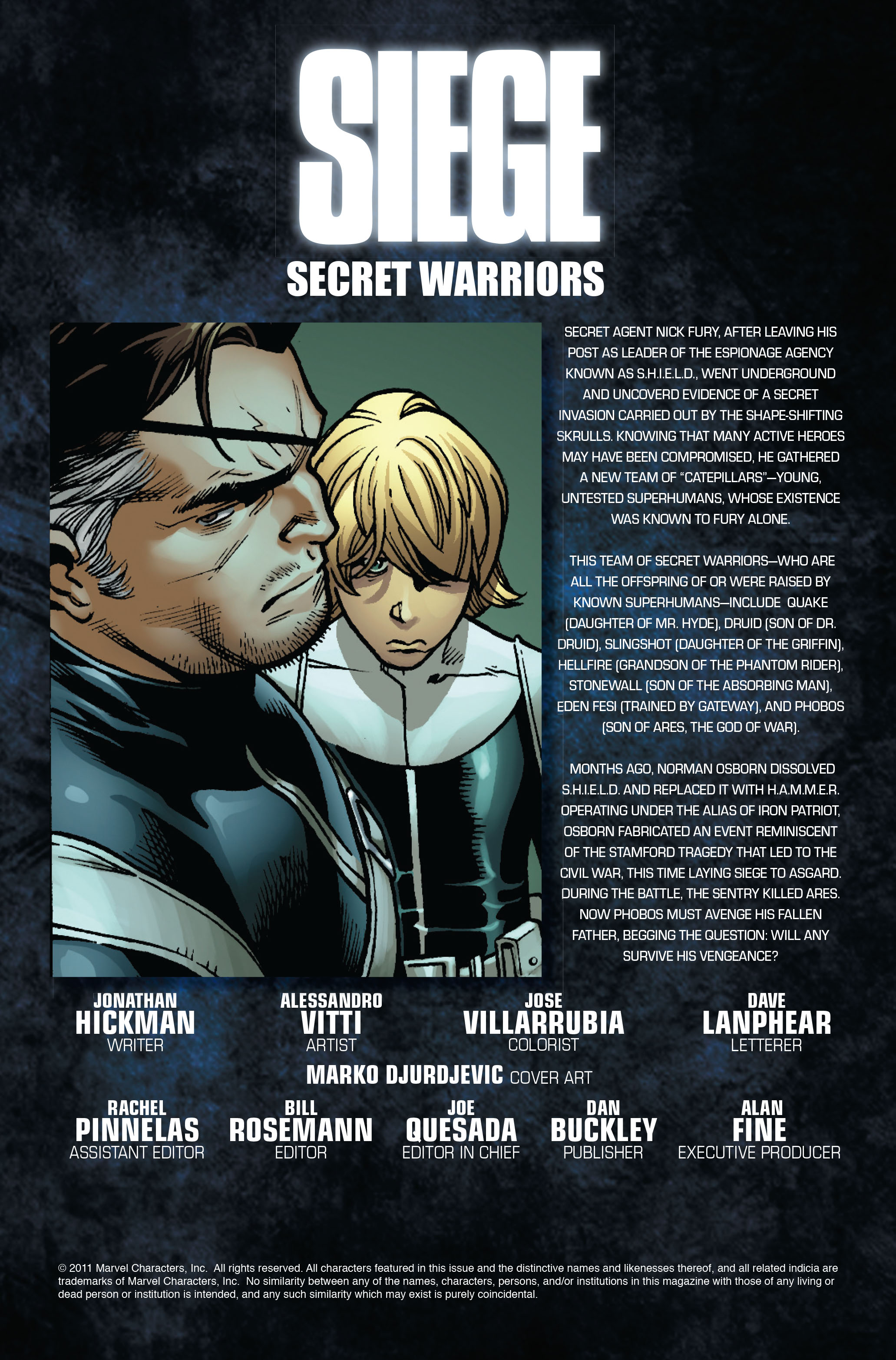 Read online Siege: Secret Warriors comic -  Issue # Full - 2