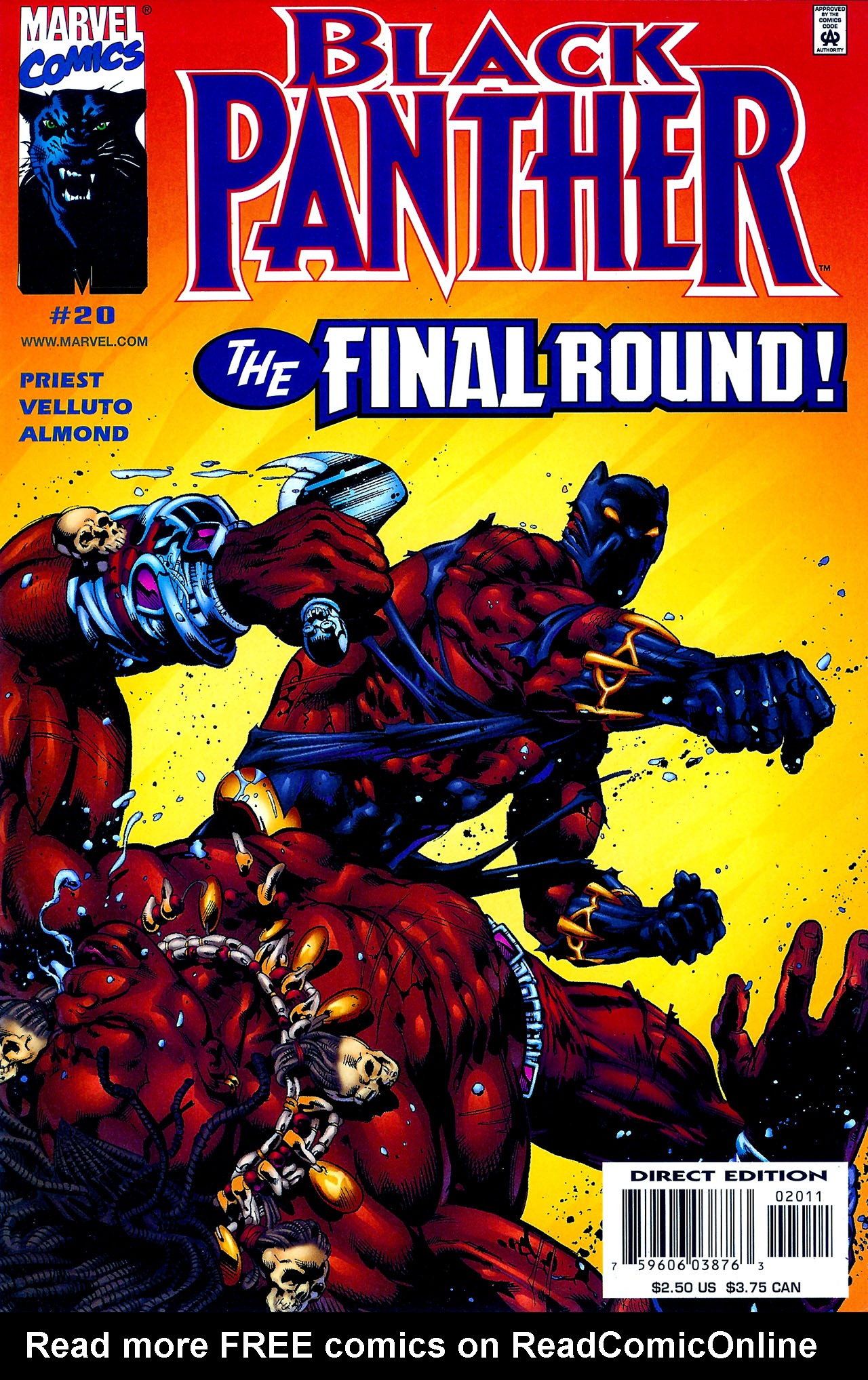 Read online Black Panther (1998) comic -  Issue #20 - 1