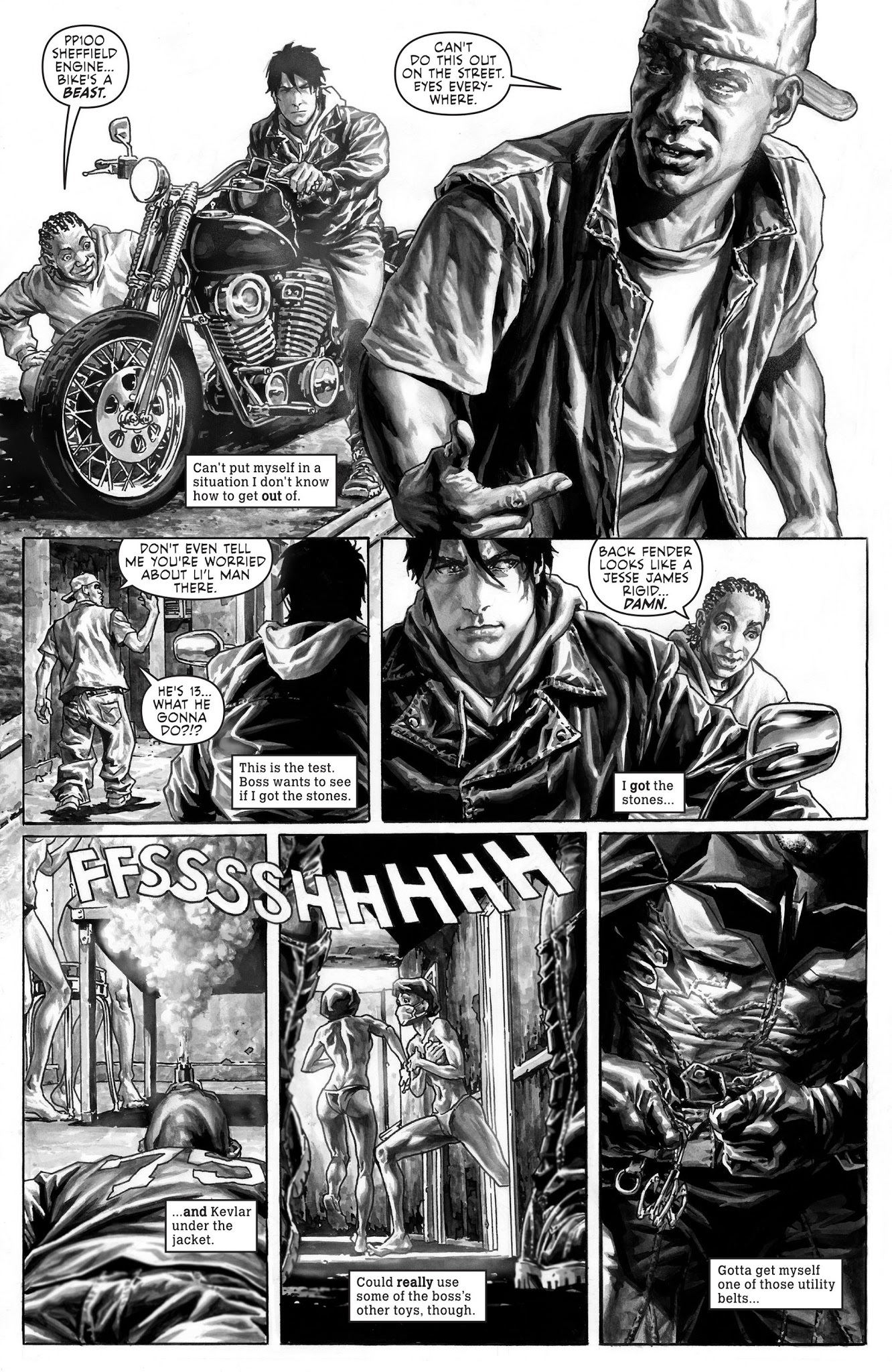 Read online Batman Black and White (2013) comic -  Issue #3 - 7