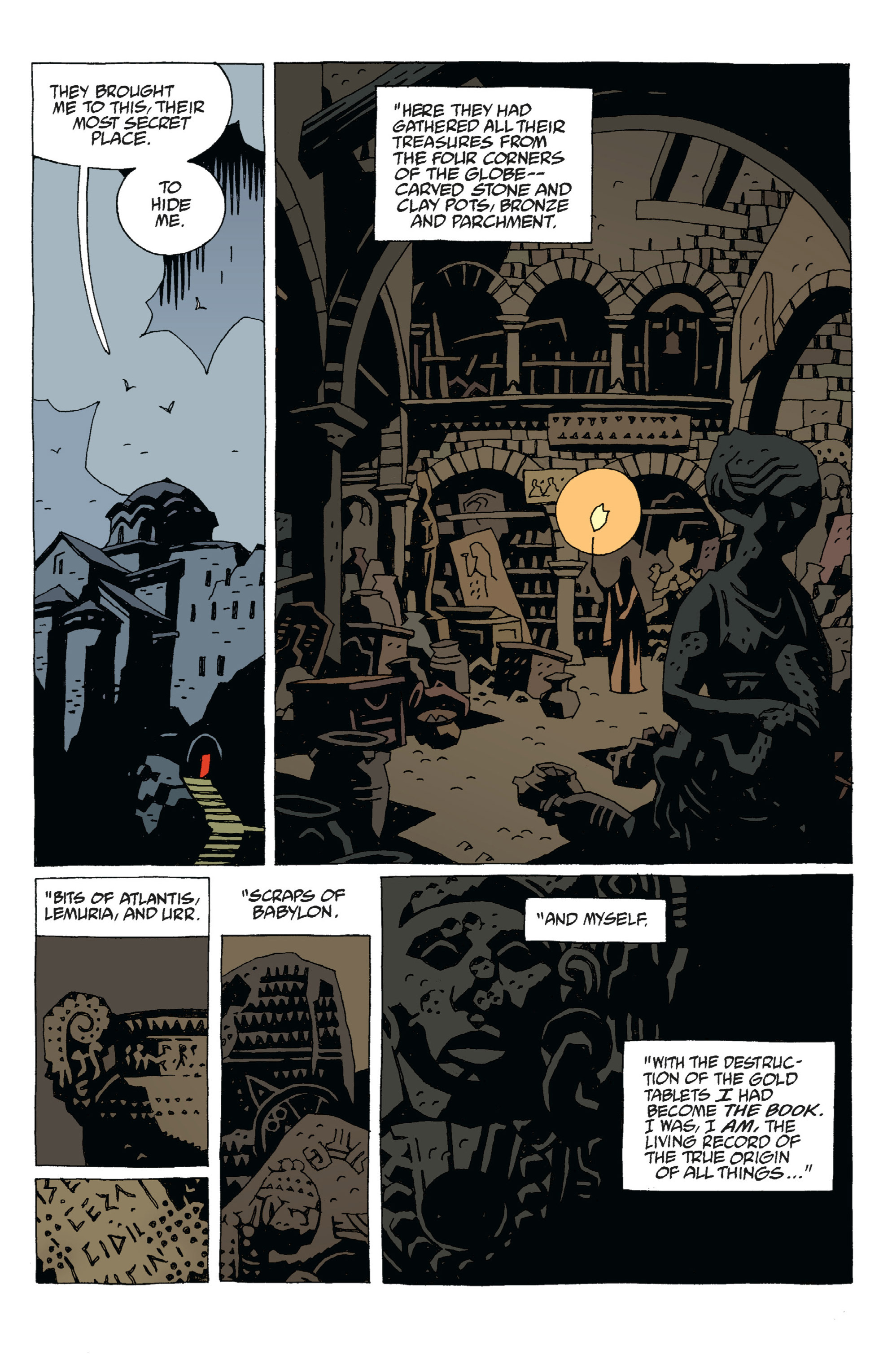 Read online Hellboy comic -  Issue #6 - 103