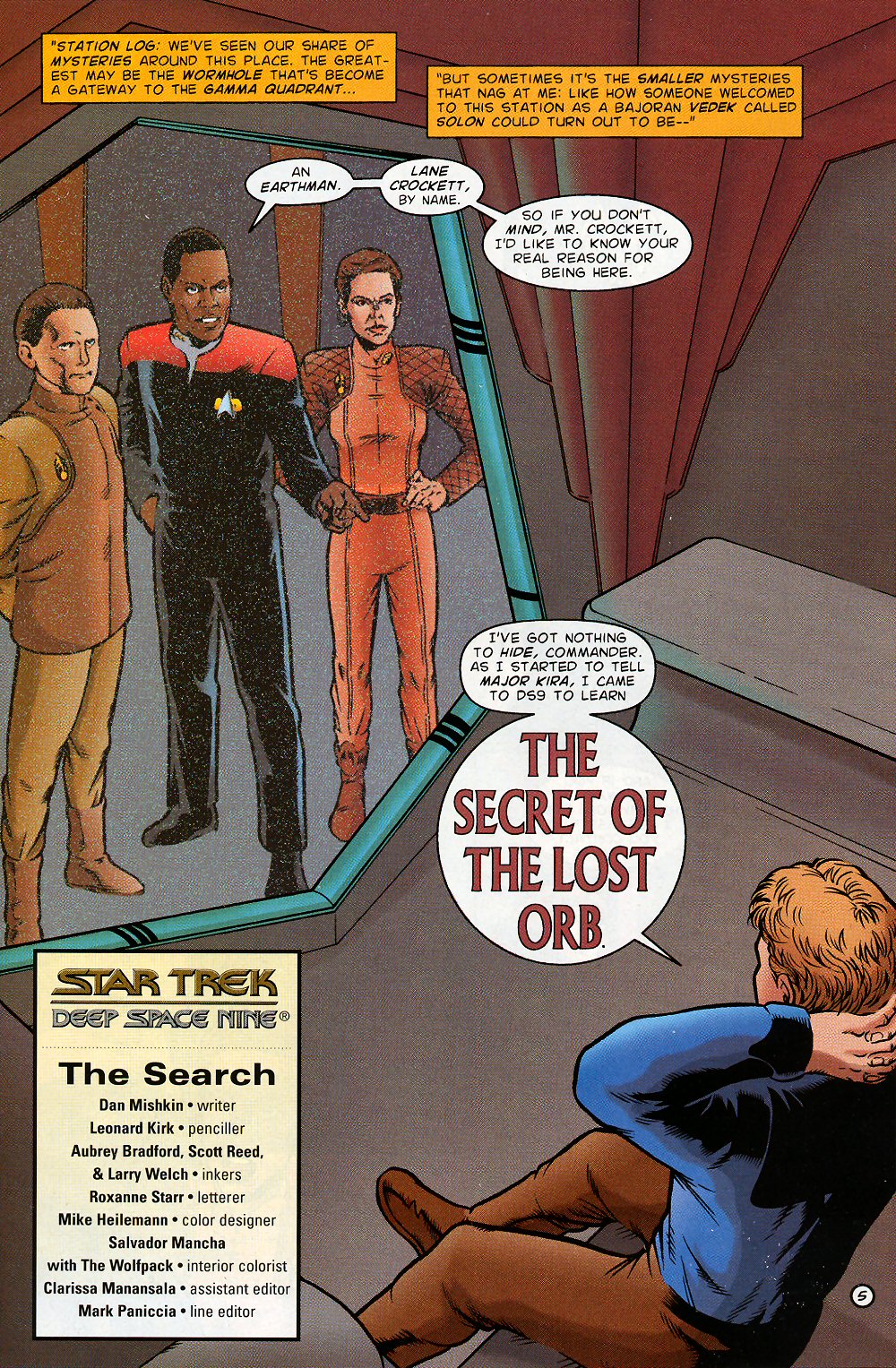 Read online Star Trek: Deep Space Nine (1993) comic -  Issue #23 - 7