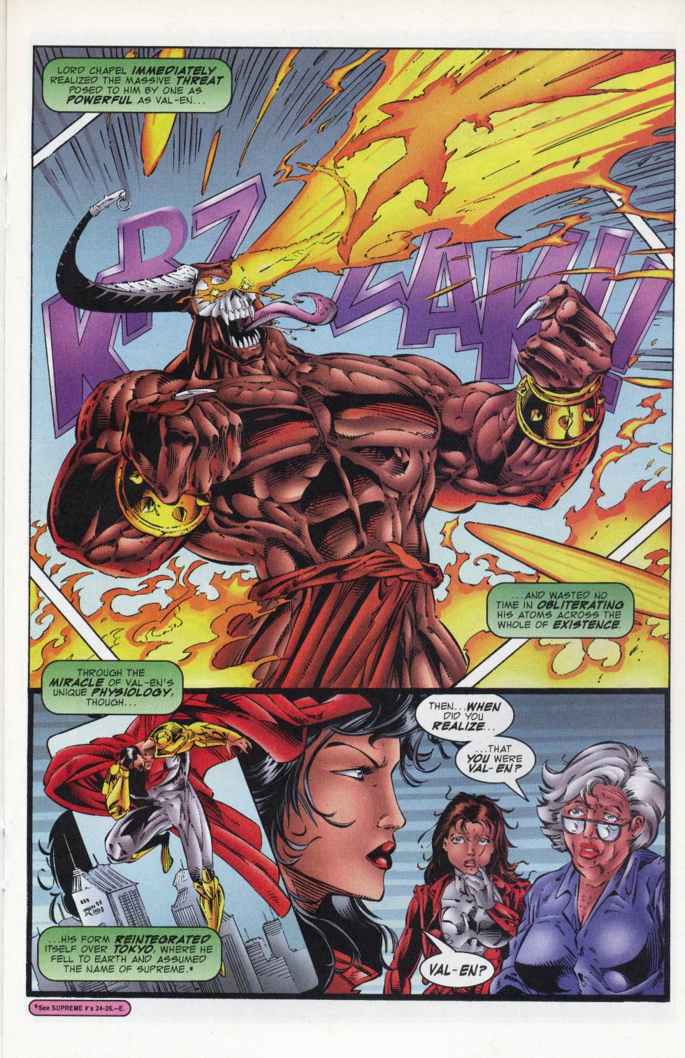 Read online Supreme (1992) comic -  Issue #33 - 15