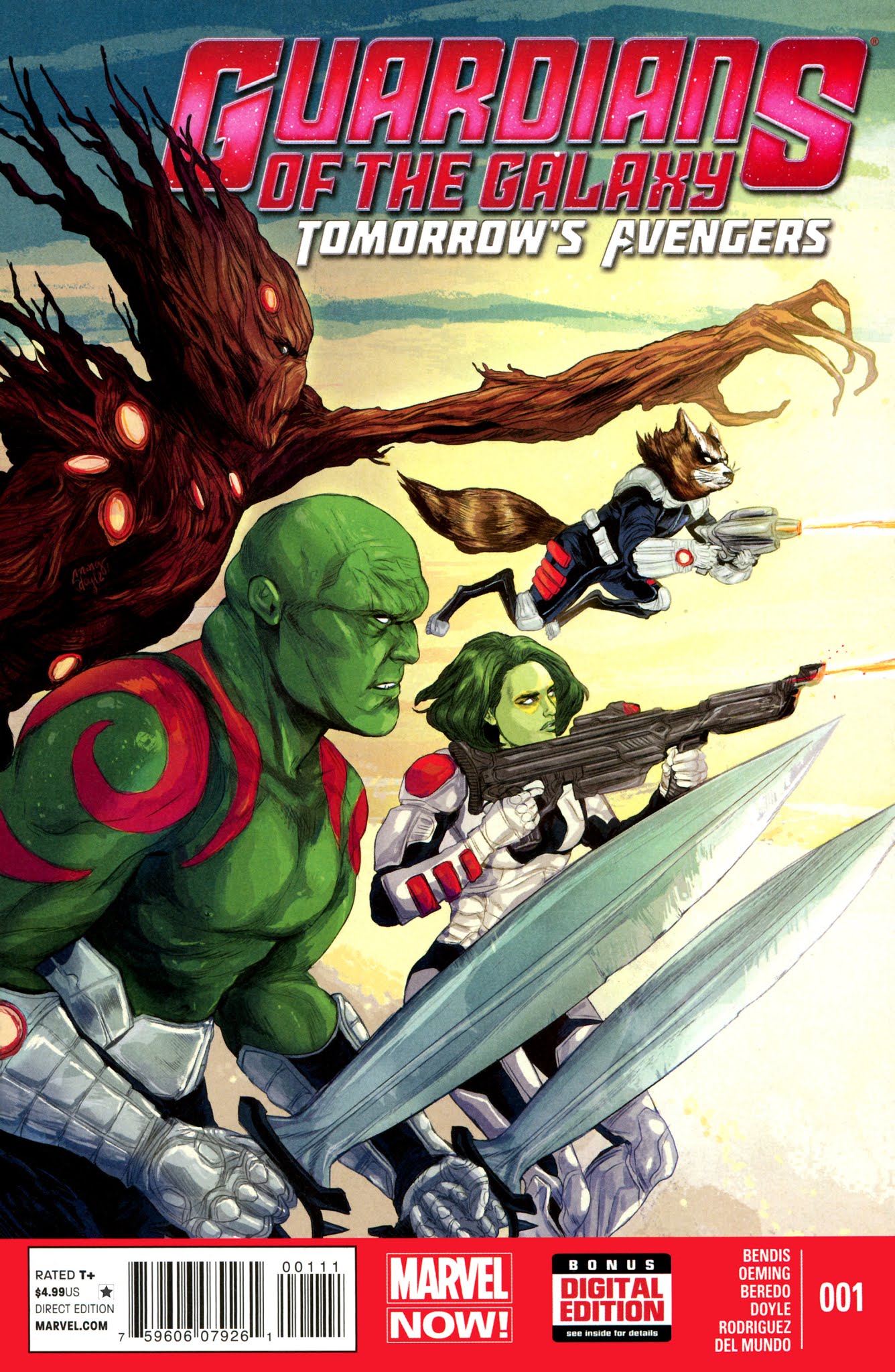 Read online Guardians of the Galaxy: Tomorrow's Avengers comic -  Issue # Full - 1
