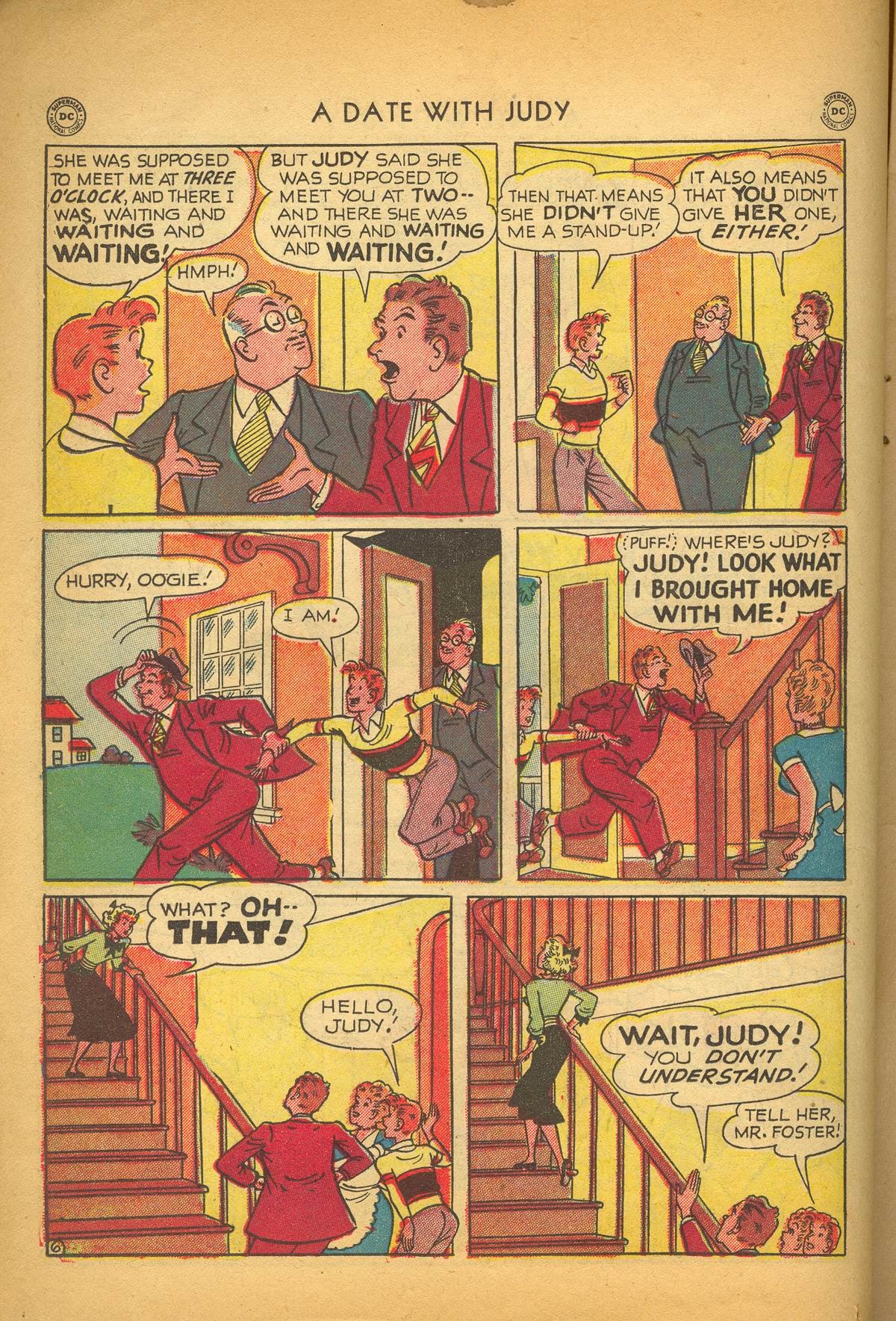 Read online A Date with Judy comic -  Issue #17 - 18