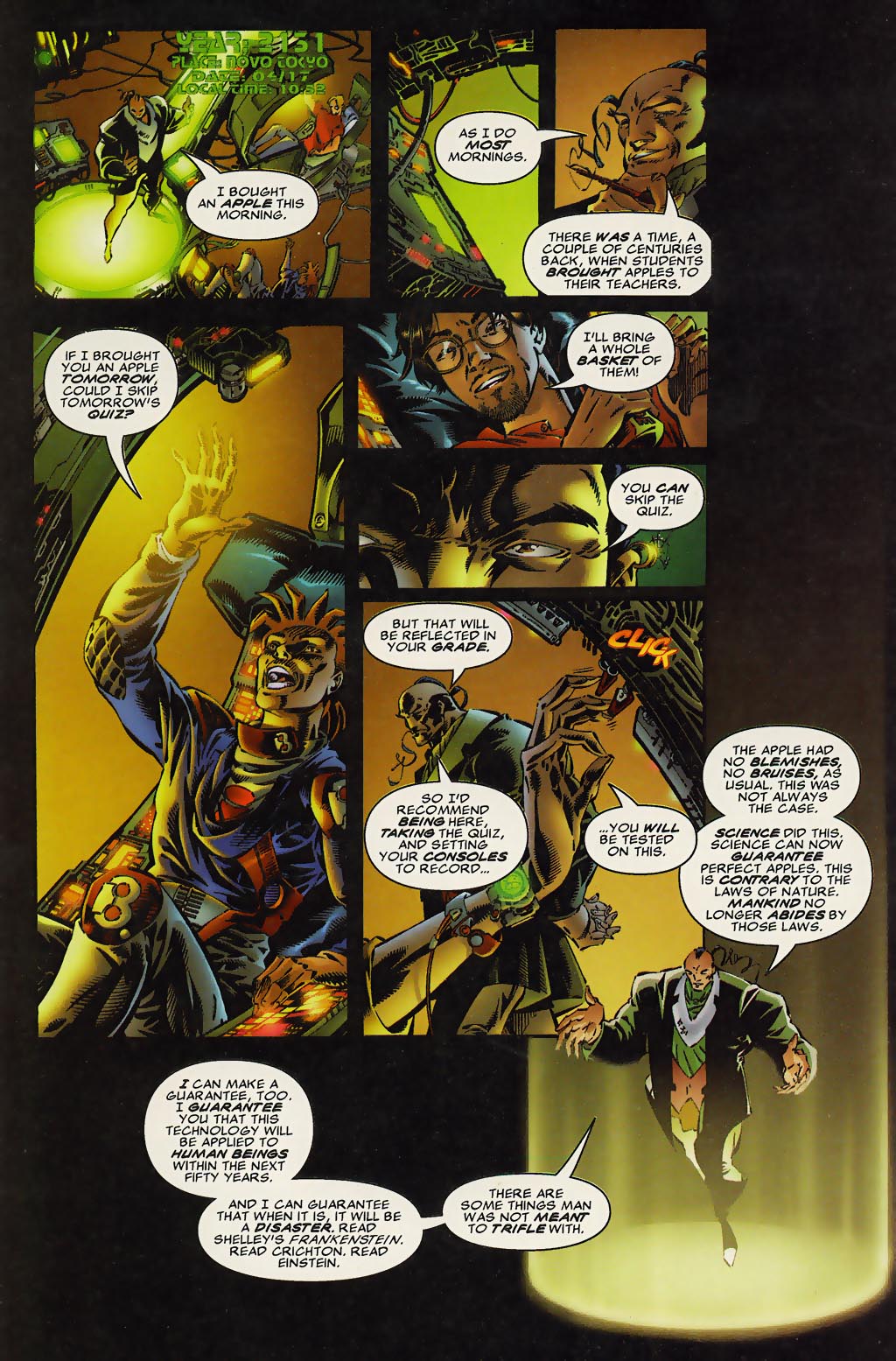 Read online Defcon 4 comic -  Issue #1 - 21
