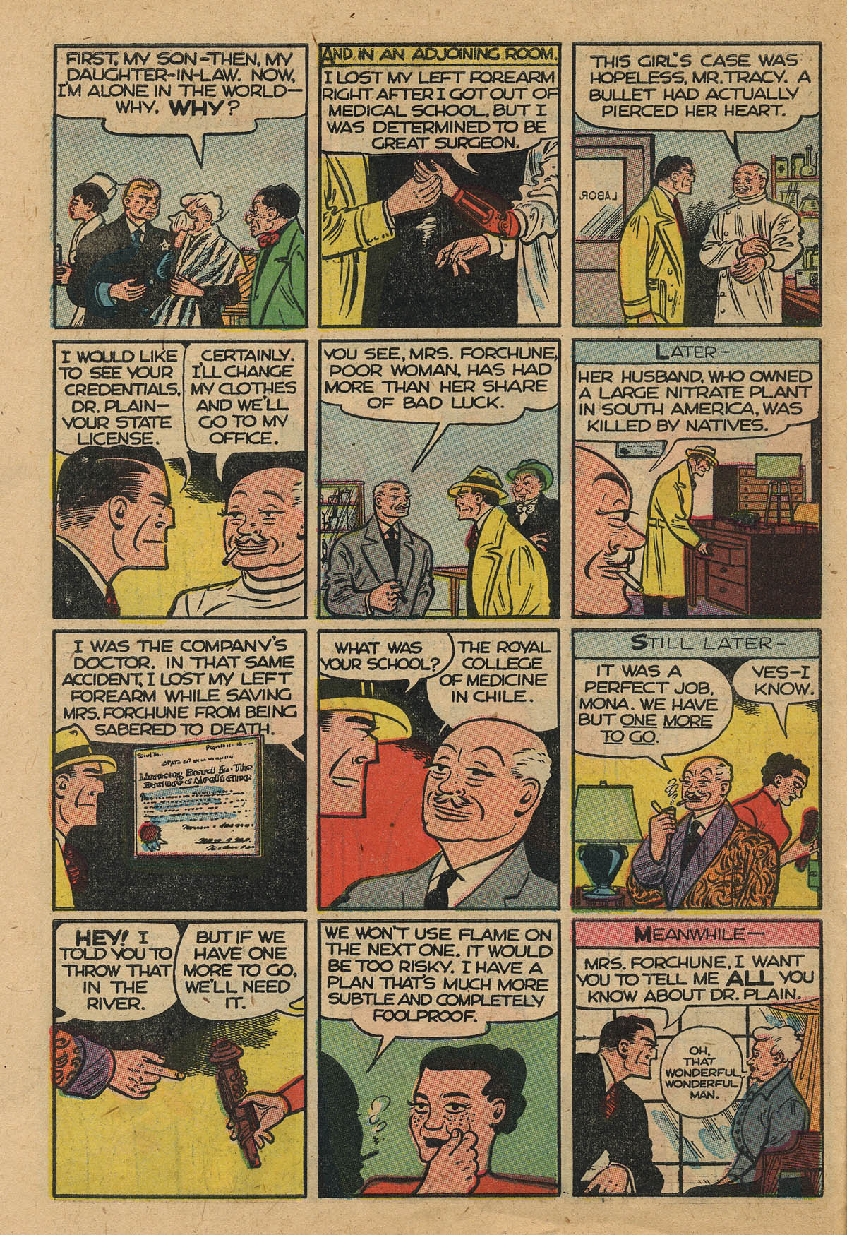 Read online Dick Tracy comic -  Issue #71 - 10
