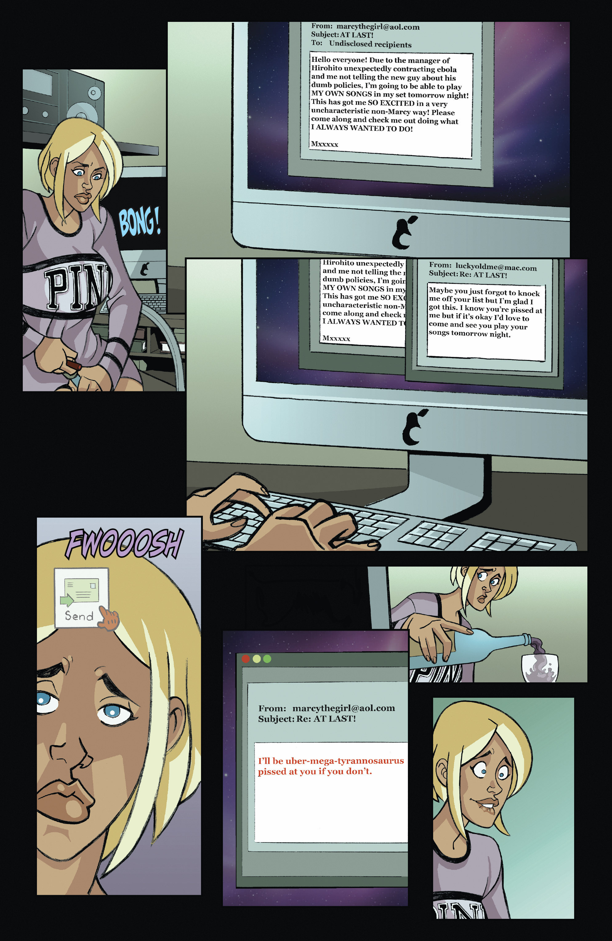 Read online A Train Called Love comic -  Issue #9 - 17