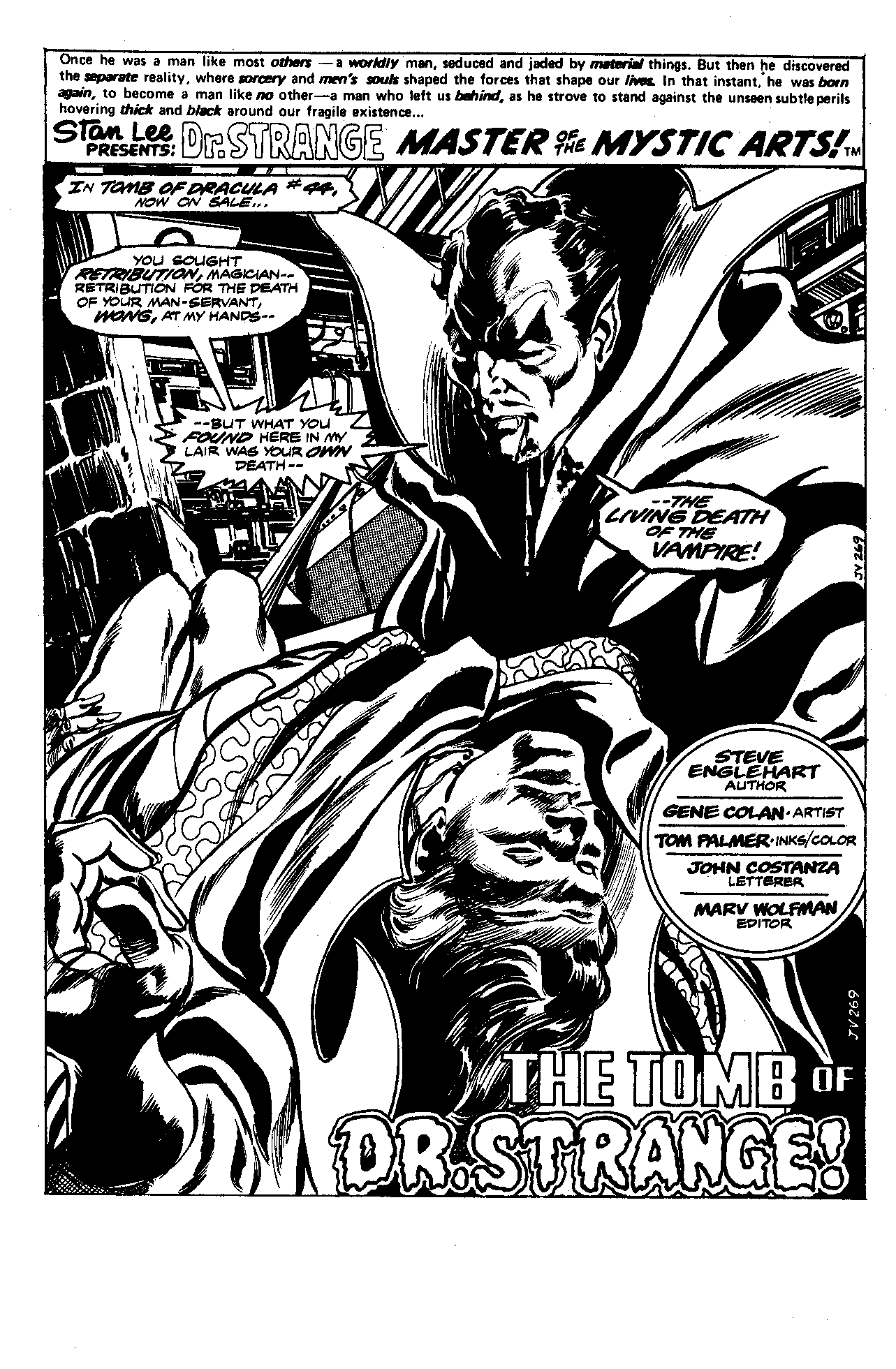 Read online Essential The Tomb of Dracula comic -  Issue # TPB 2 (Part 5) - 41