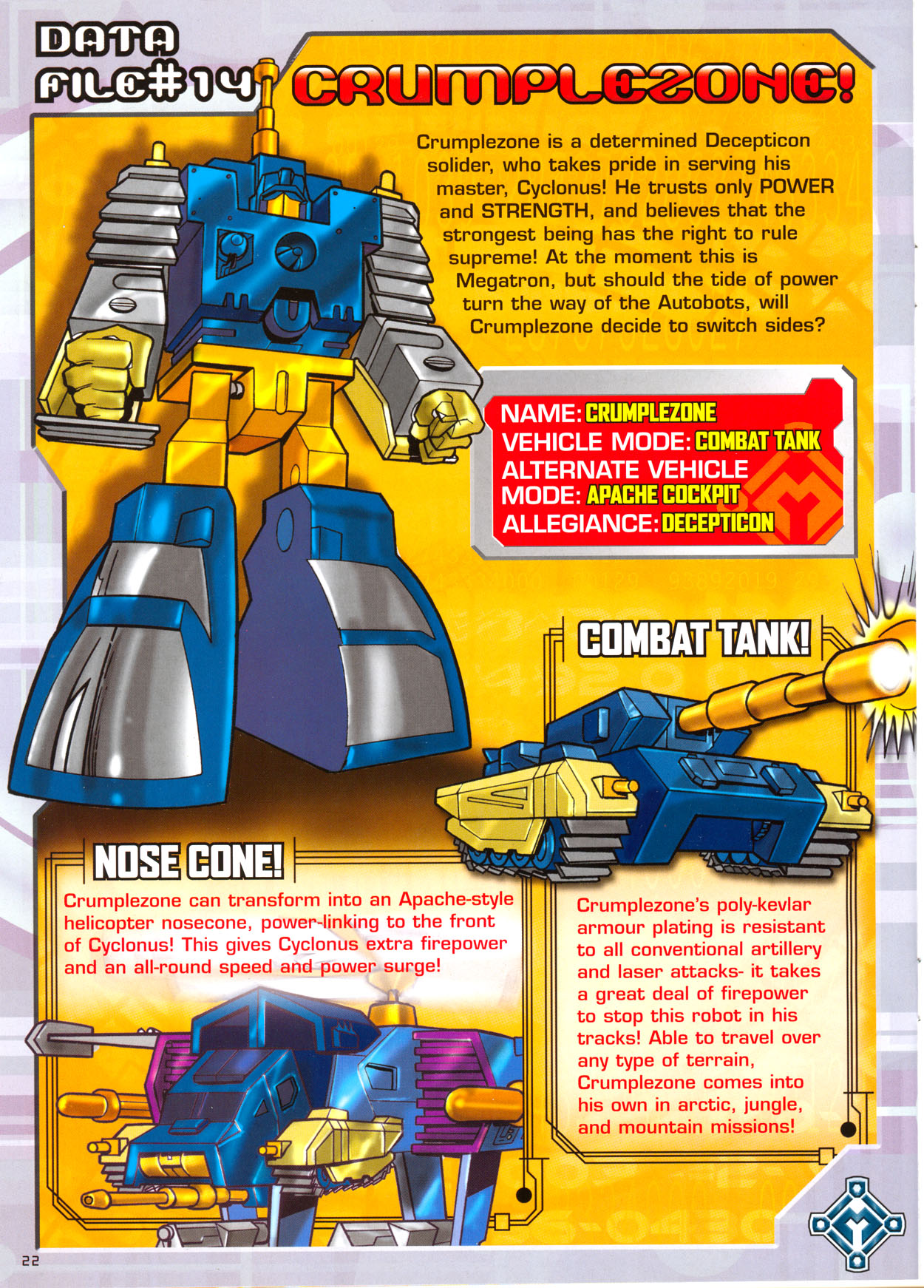 Read online Transformers: Armada (2003) comic -  Issue #7 - 16