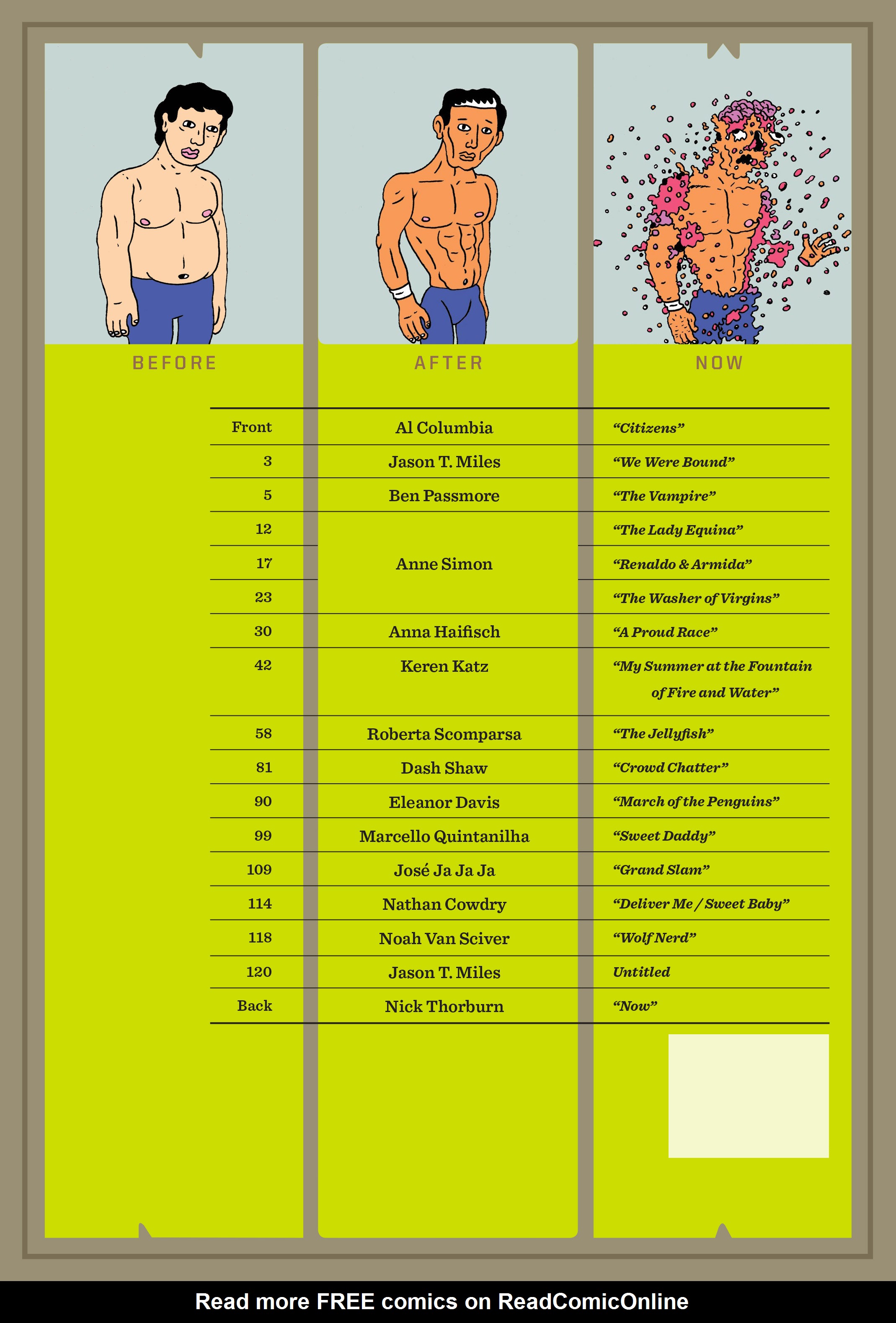 Read online Now: The New Comics Anthology comic -  Issue #3 - 122