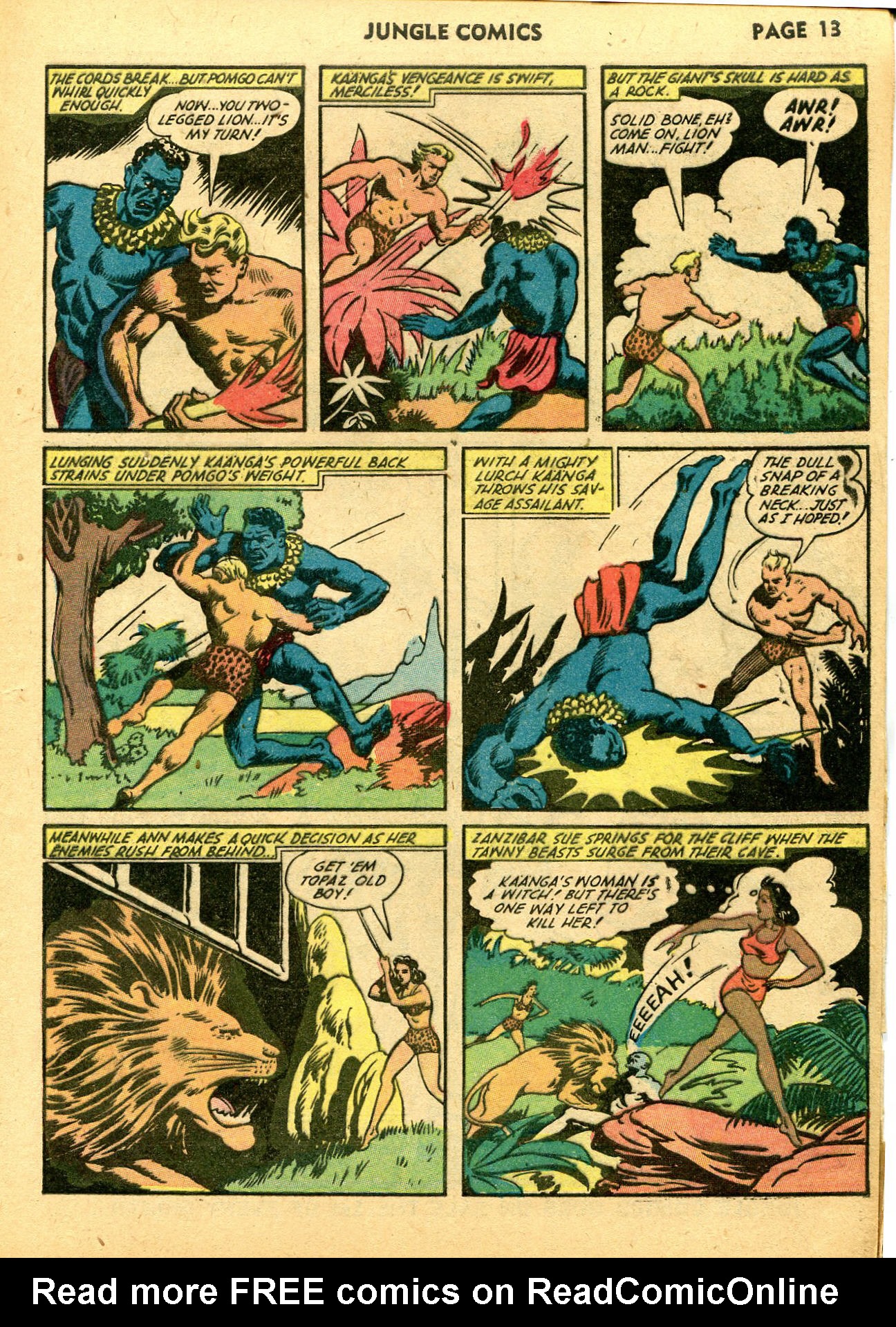 Read online Jungle Comics comic -  Issue #39 - 15