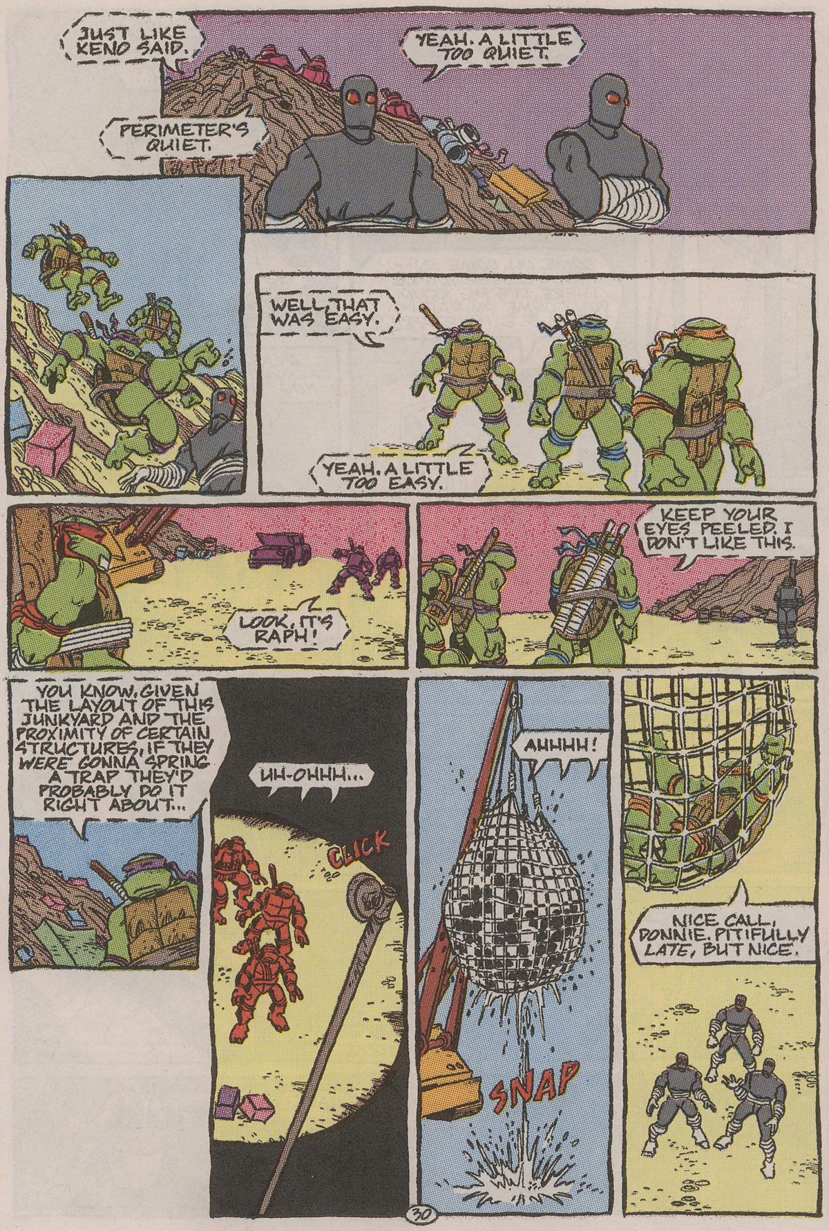 Read online Teenage Mutant Ninja Turtles II: The Secret of the Ooze Official Movie Adaptation comic -  Issue # Full - 31