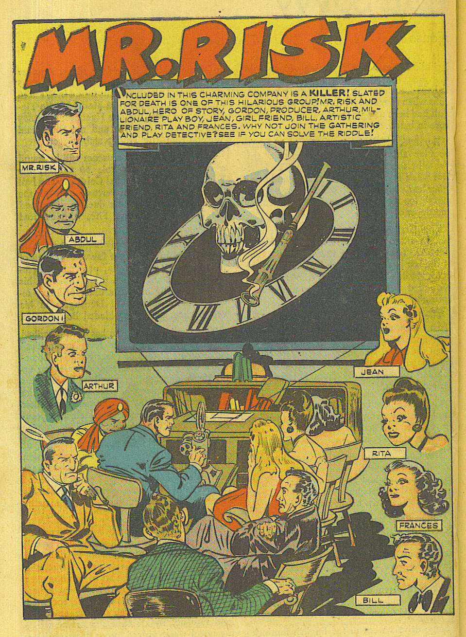 Read online Super-Mystery Comics comic -  Issue #32 - 32