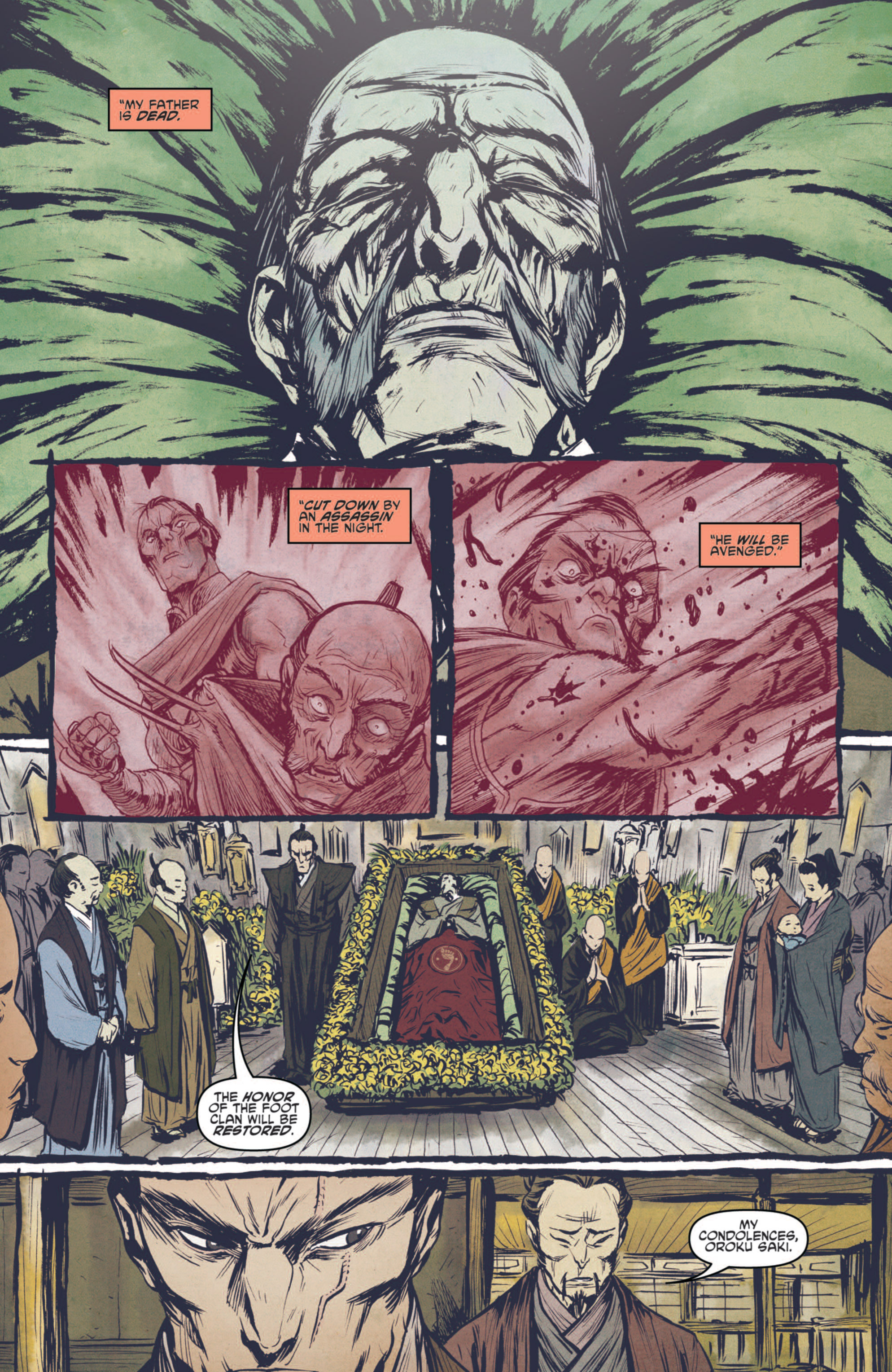 Read online Teenage Mutant Ninja Turtles: The Secret History of the Foot Clan comic -  Issue #4 - 3