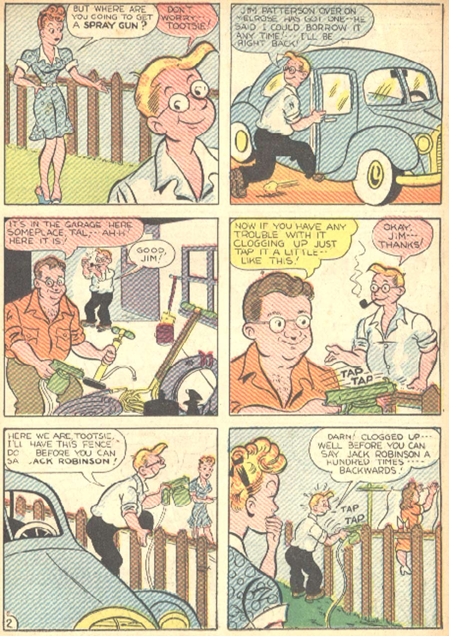 Read online Pep Comics comic -  Issue #58 - 33