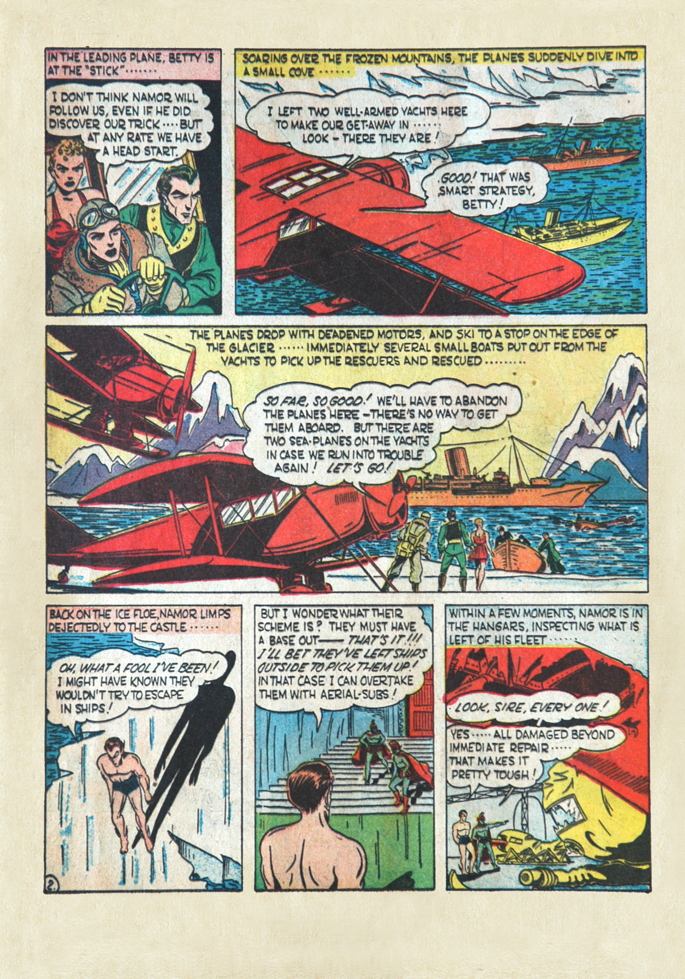 Read online Marvel Mystery Comics comic -  Issue #19 - 20