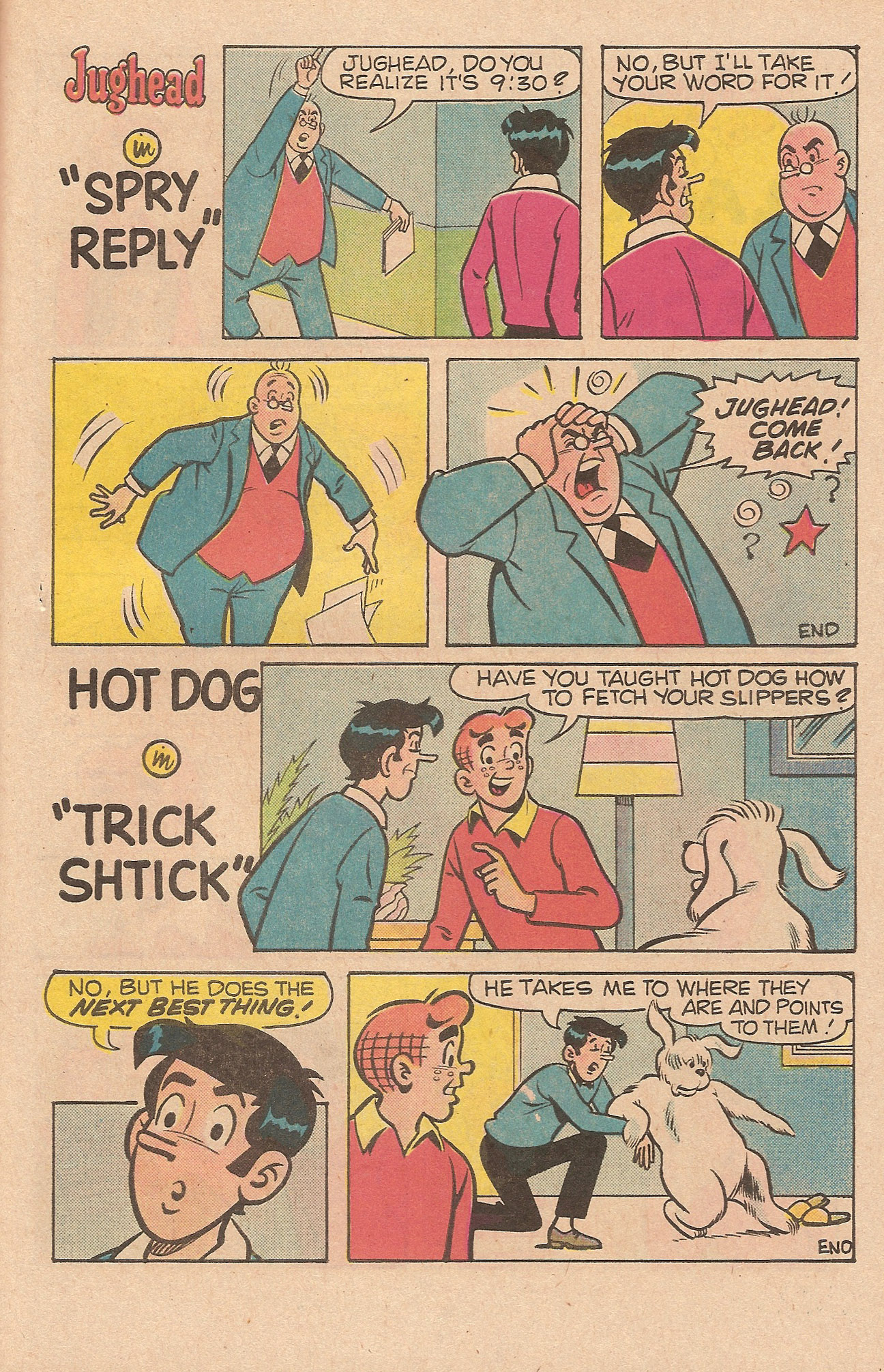 Read online Jughead's Jokes comic -  Issue #75 - 31