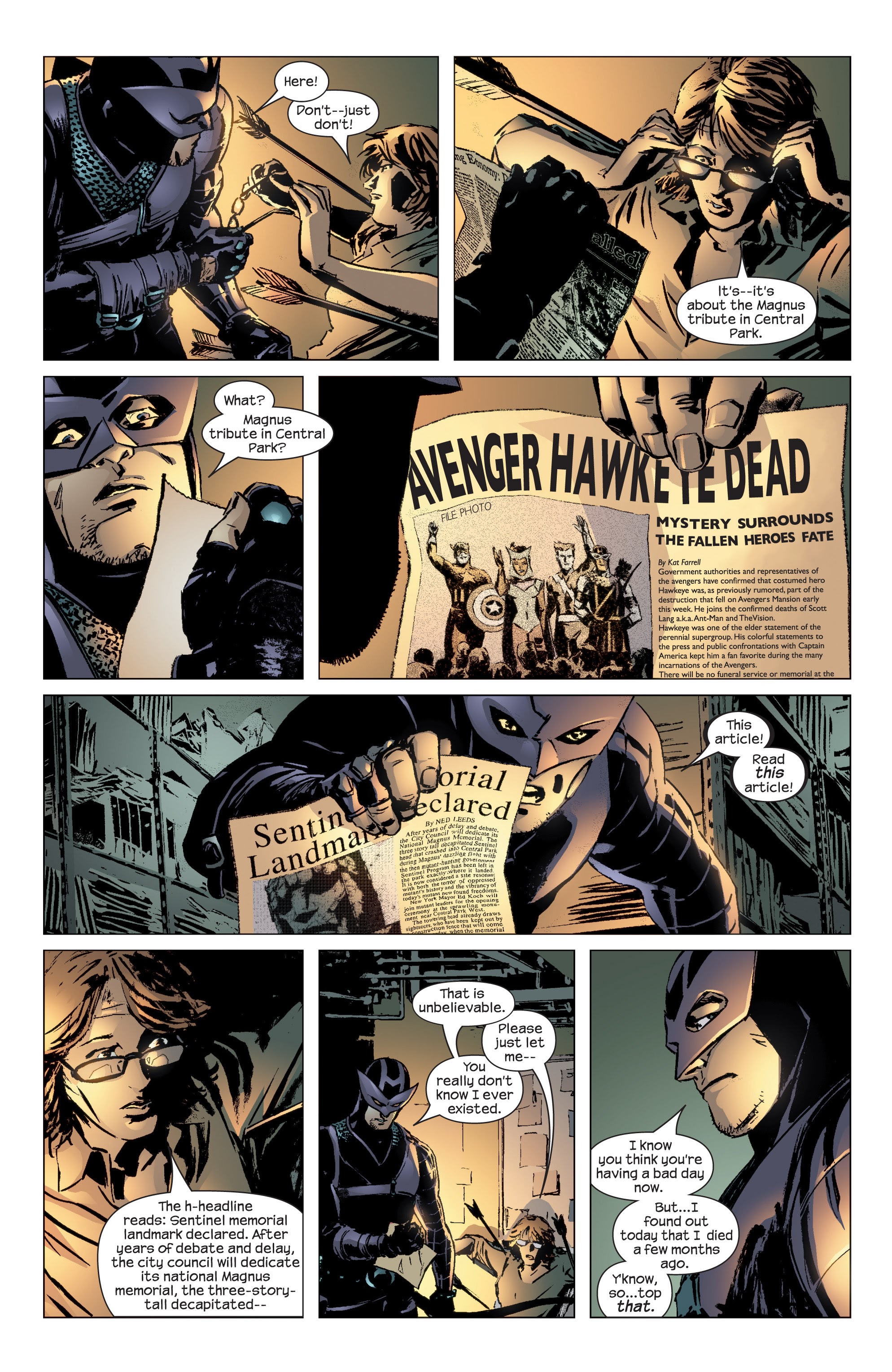 Read online House of M: World of M Featuring Wolverine comic -  Issue # TPB - 141