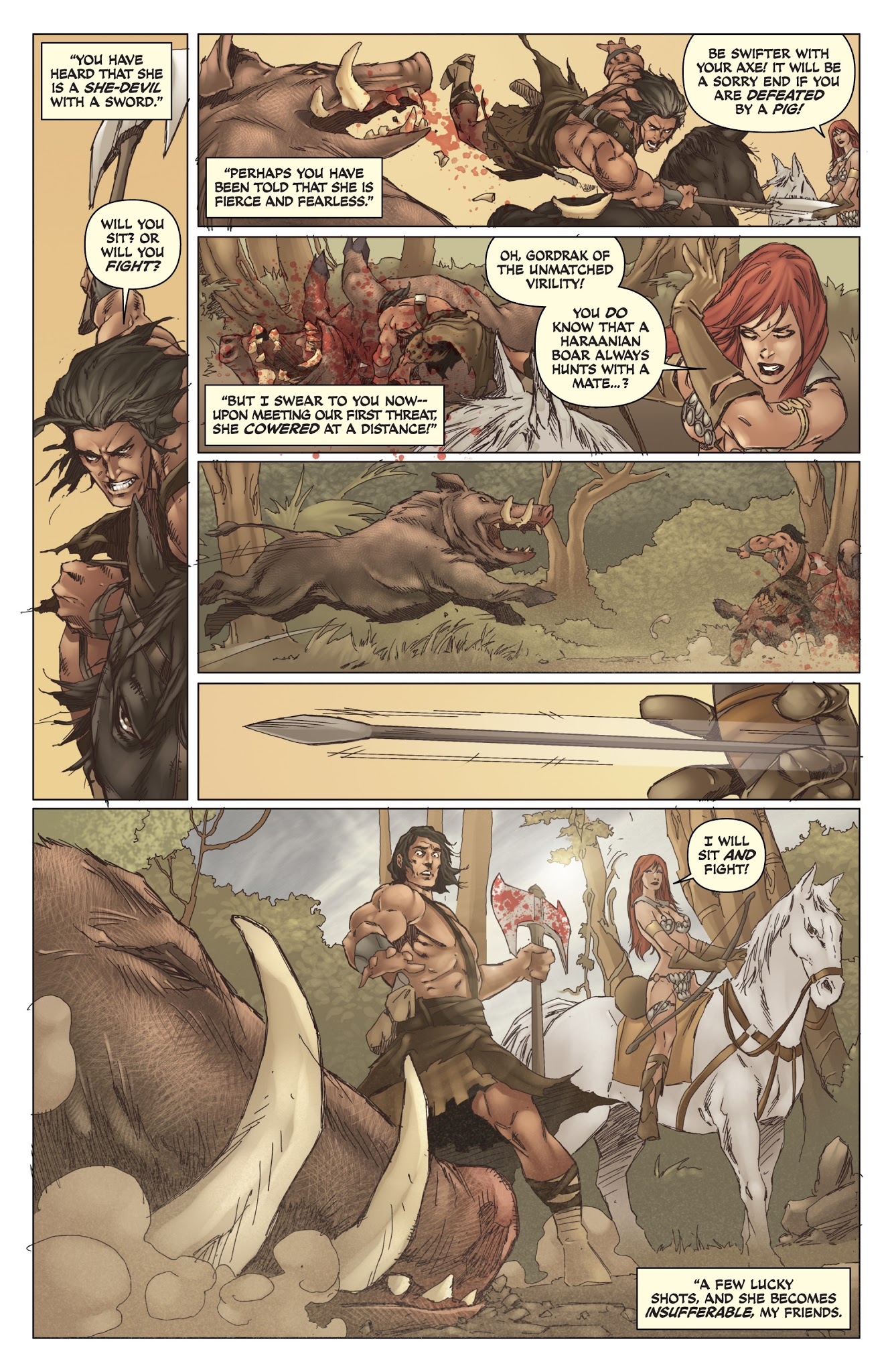 Read online Legends of Red Sonja comic -  Issue # TPB - 32