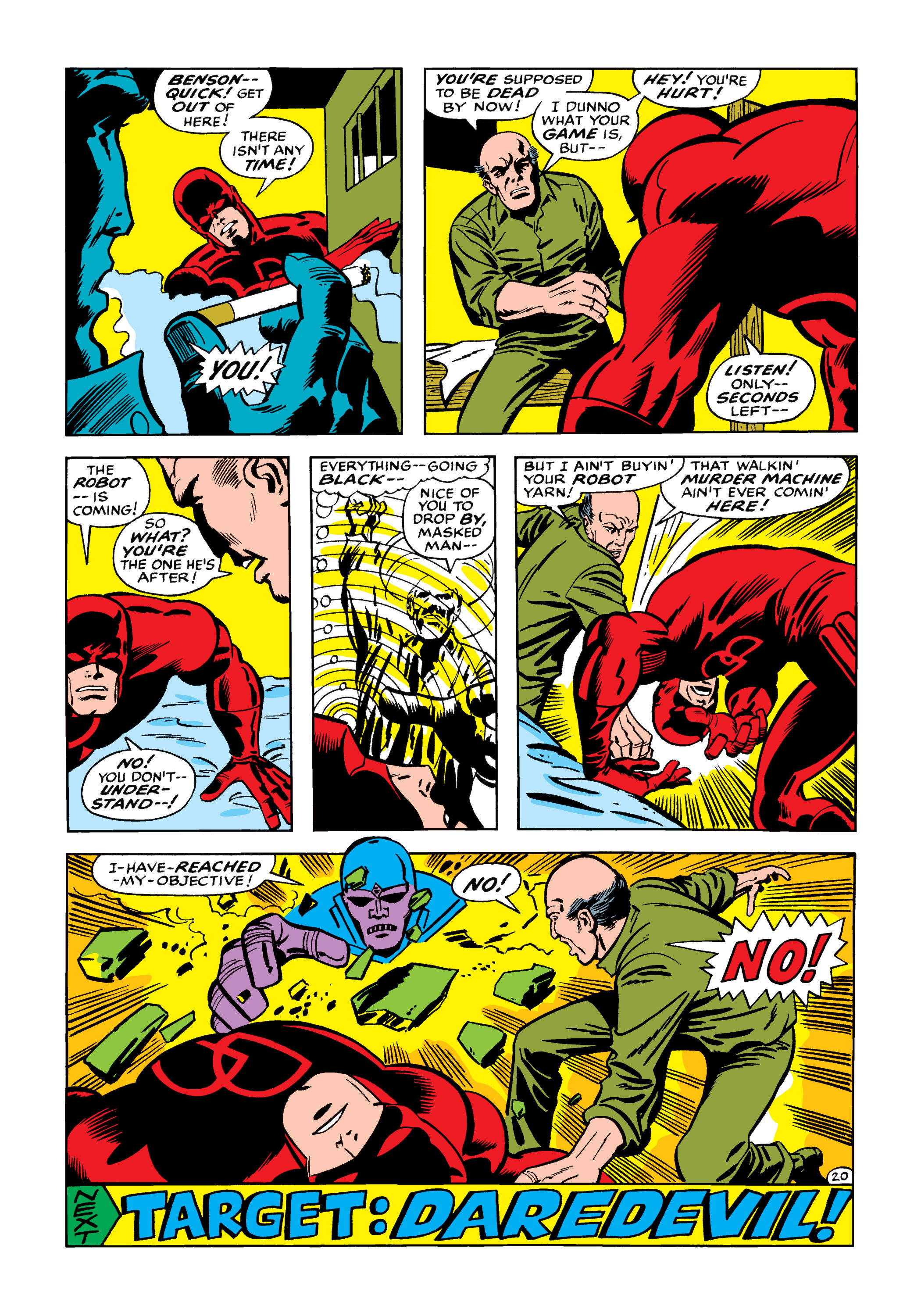 Read online Marvel Masterworks: Daredevil comic -  Issue # TPB 5 (Part 2) - 94