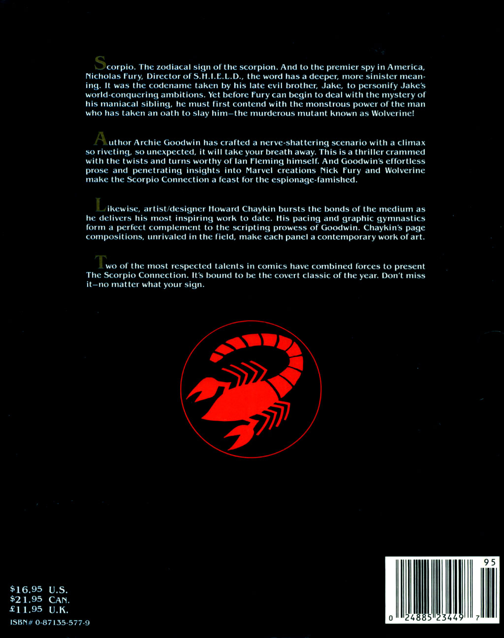 Read online Marvel Graphic Novel comic -  Issue #50 - Wolverine & Nick Fury - The Scorpio Connection - 68