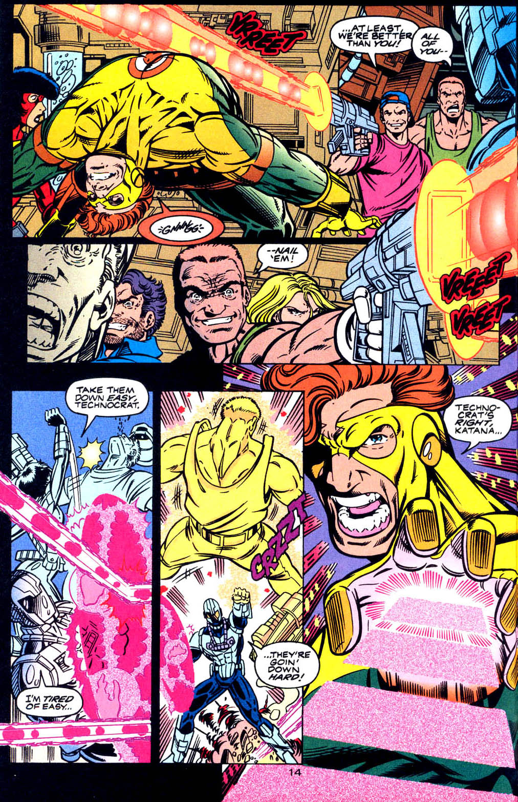 Read online Outsiders (1993) comic -  Issue #12 - 15