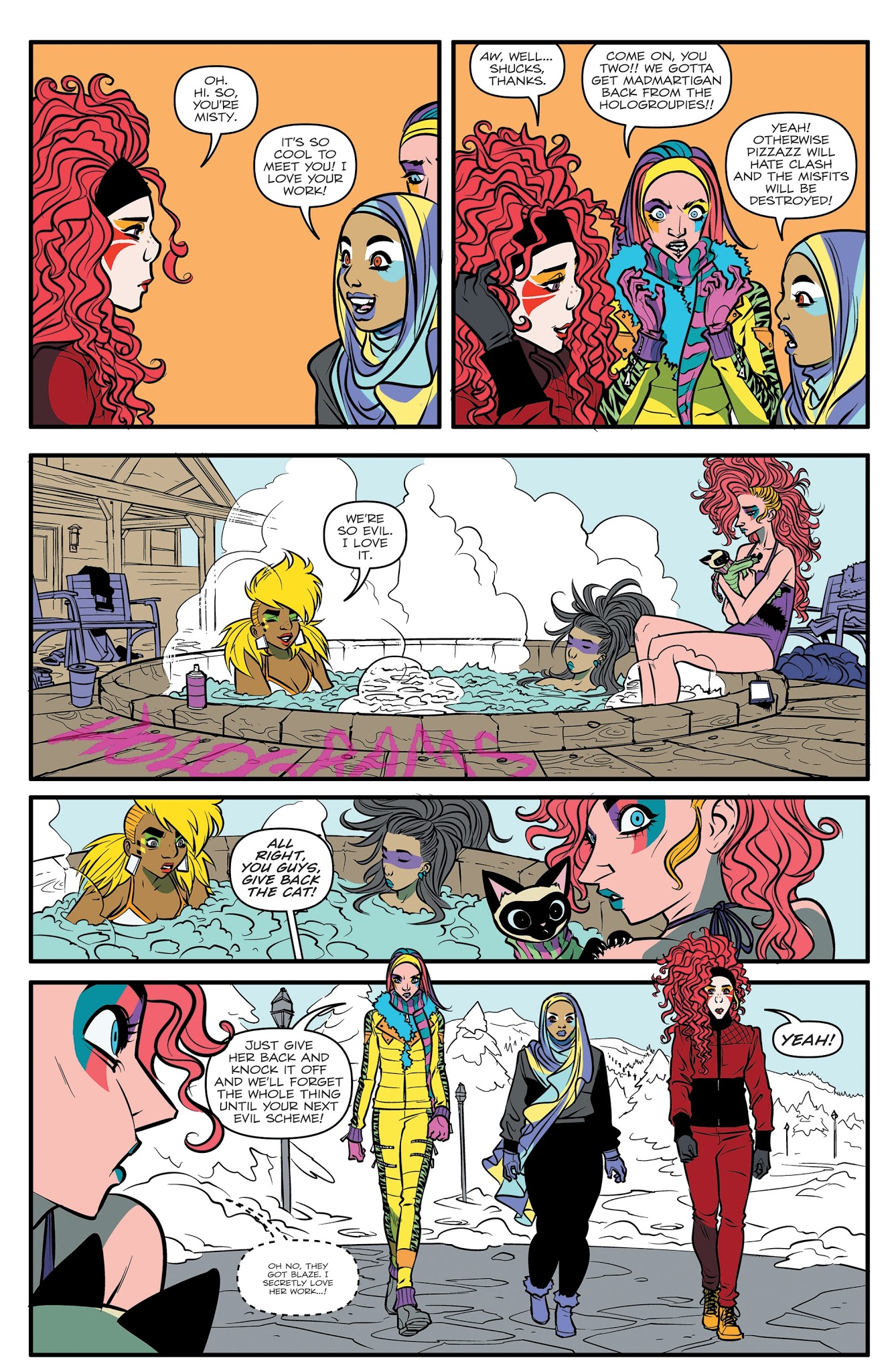 Read online Jem and the Holograms: Dimensions comic -  Issue #1 - 12