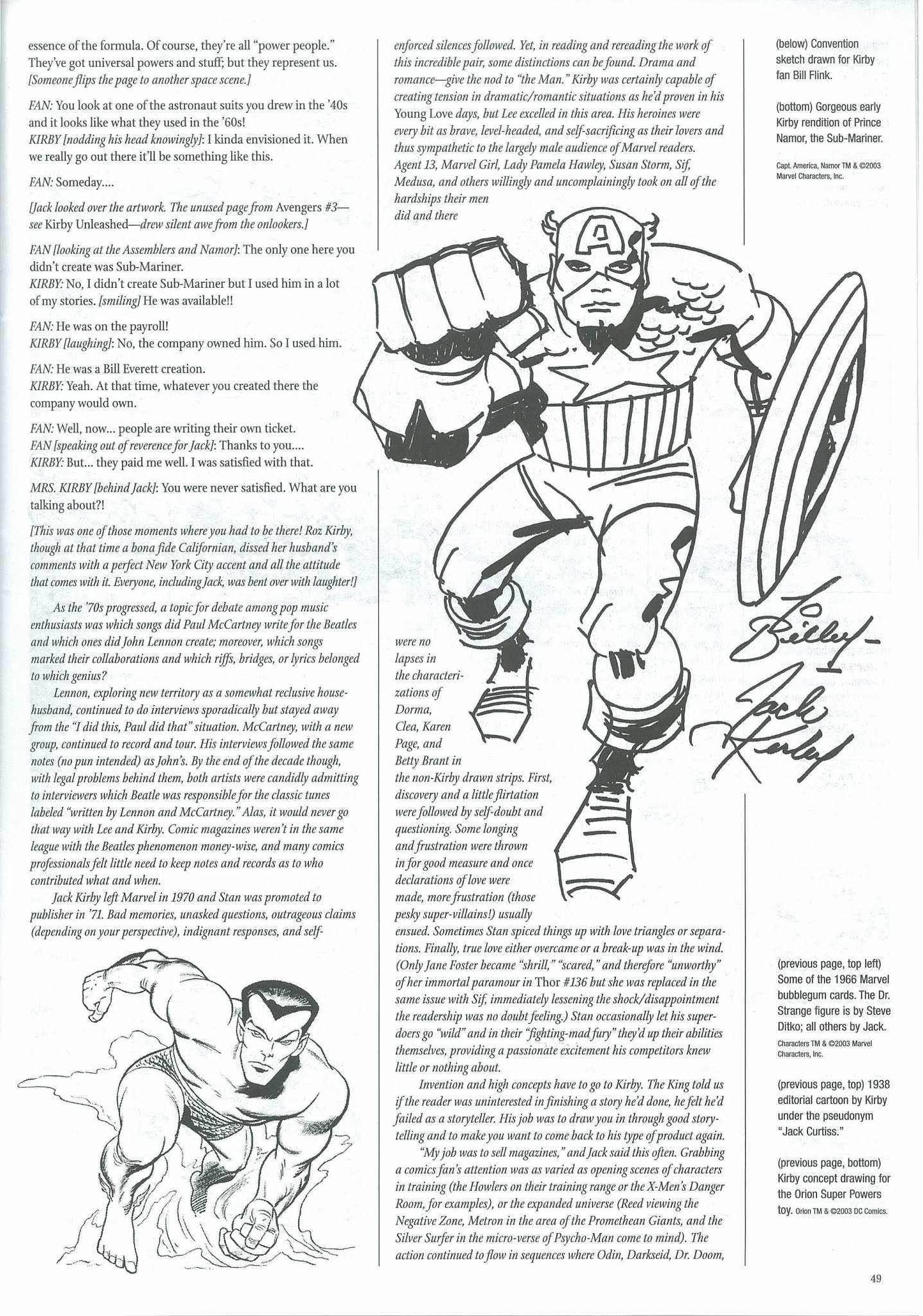 Read online The Jack Kirby Collector comic -  Issue #38 - 52