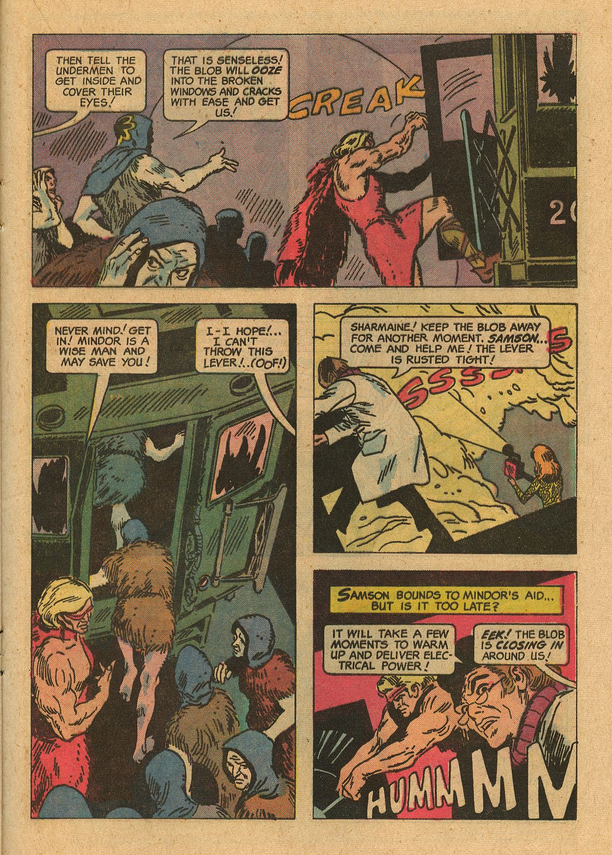 Read online Mighty Samson (1964) comic -  Issue #21 - 21