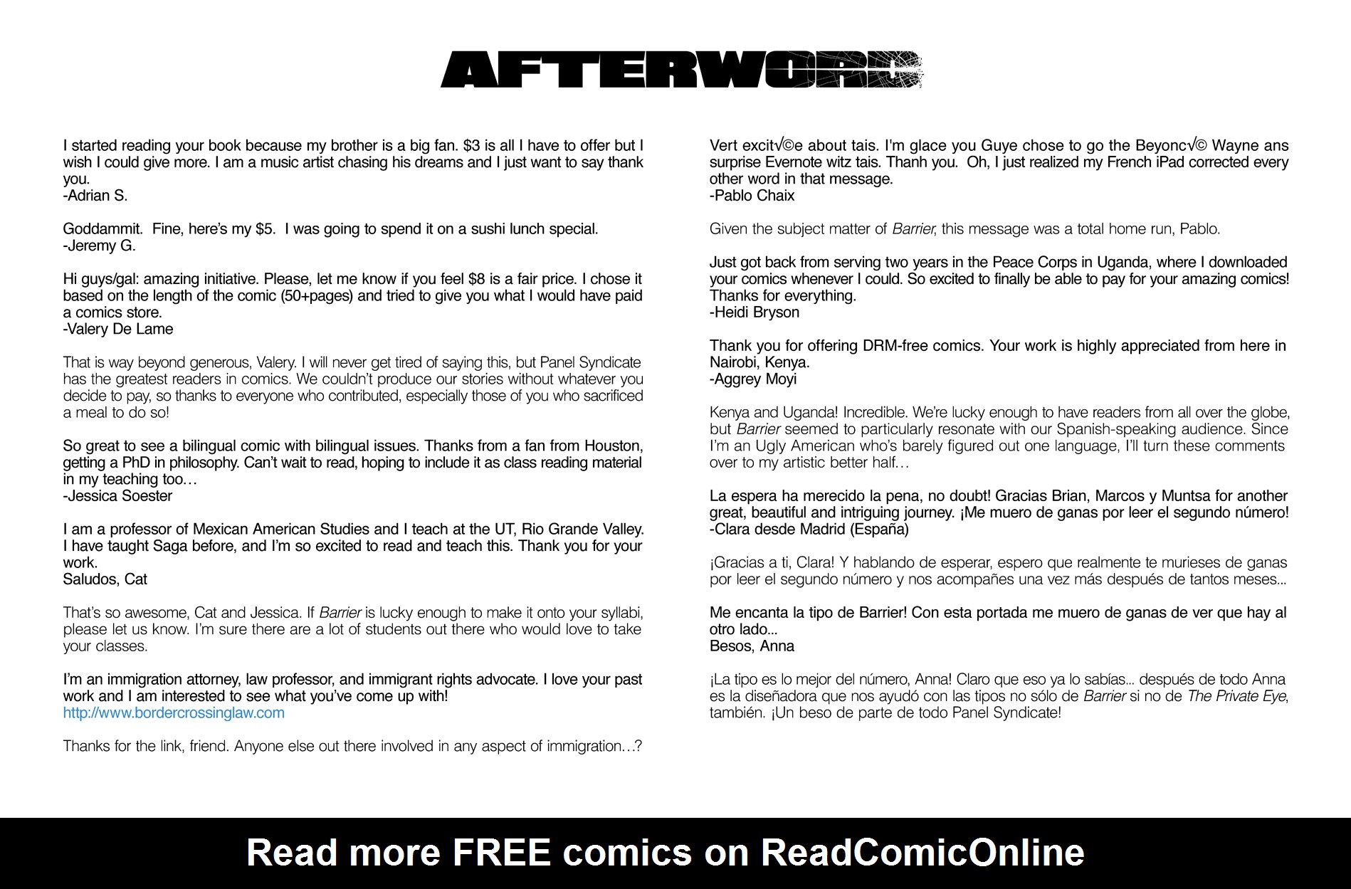 Read online Barrier comic -  Issue #2 - 32