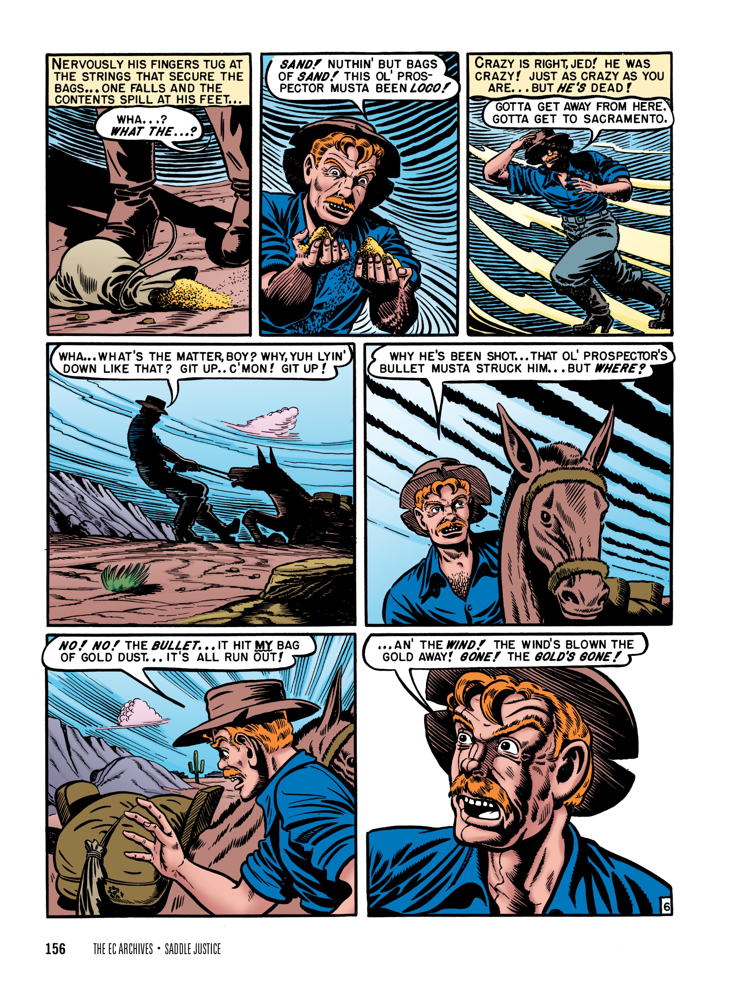 Read online The EC Archives: Saddle Justice comic -  Issue # TPB (Part 2) - 58