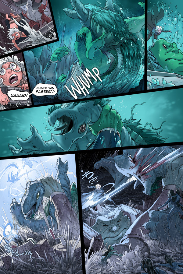 Read online Unsounded comic -  Issue #12 - 91