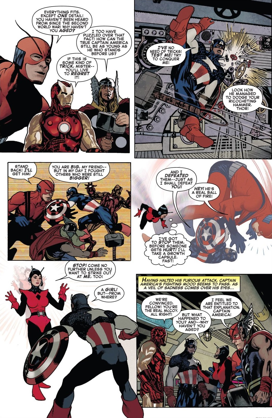 Read online Captain America Anniversary Tribute comic -  Issue # Full - 31
