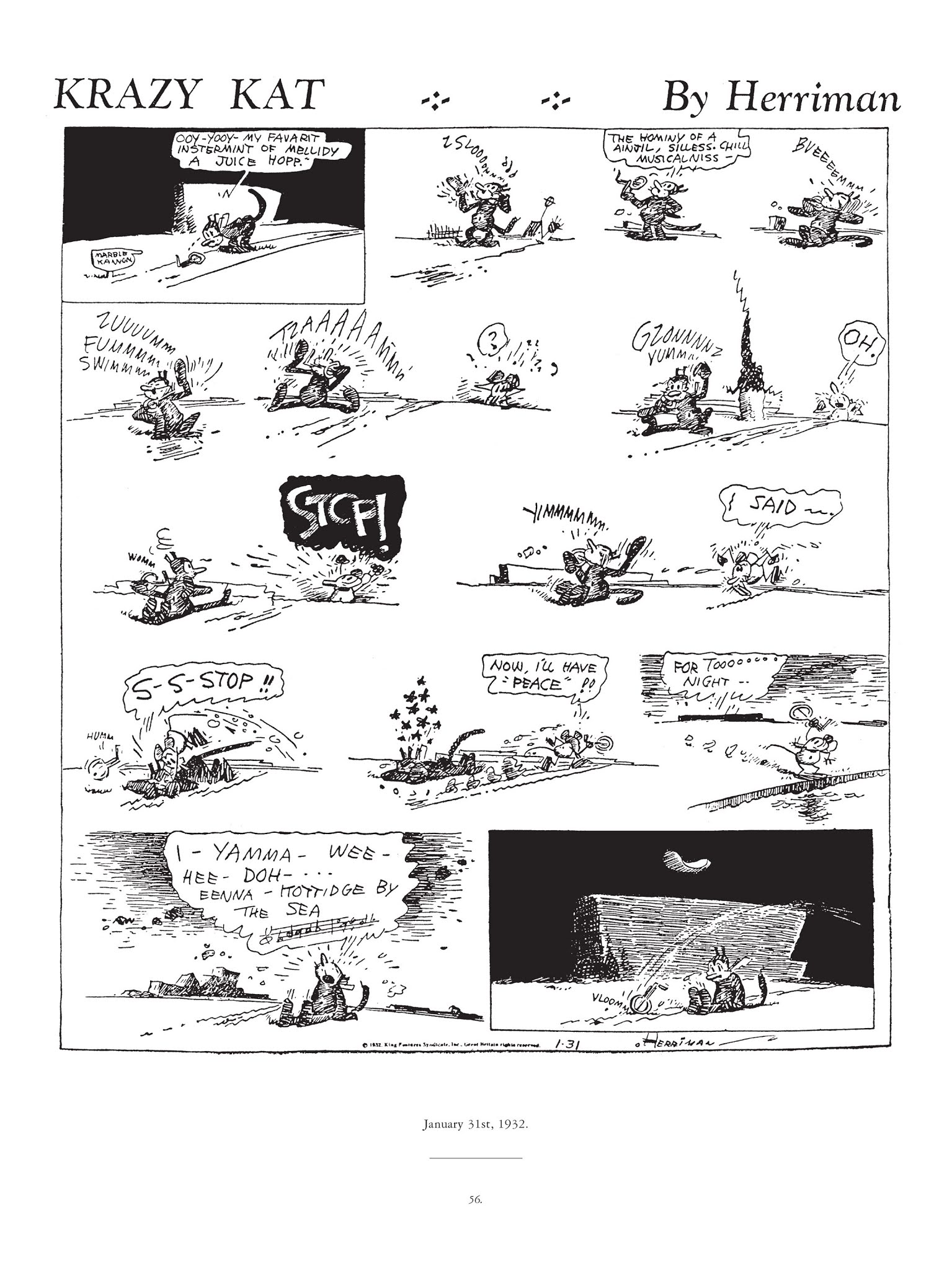 Read online Krazy & Ignatz comic -  Issue # TPB 7 - 53