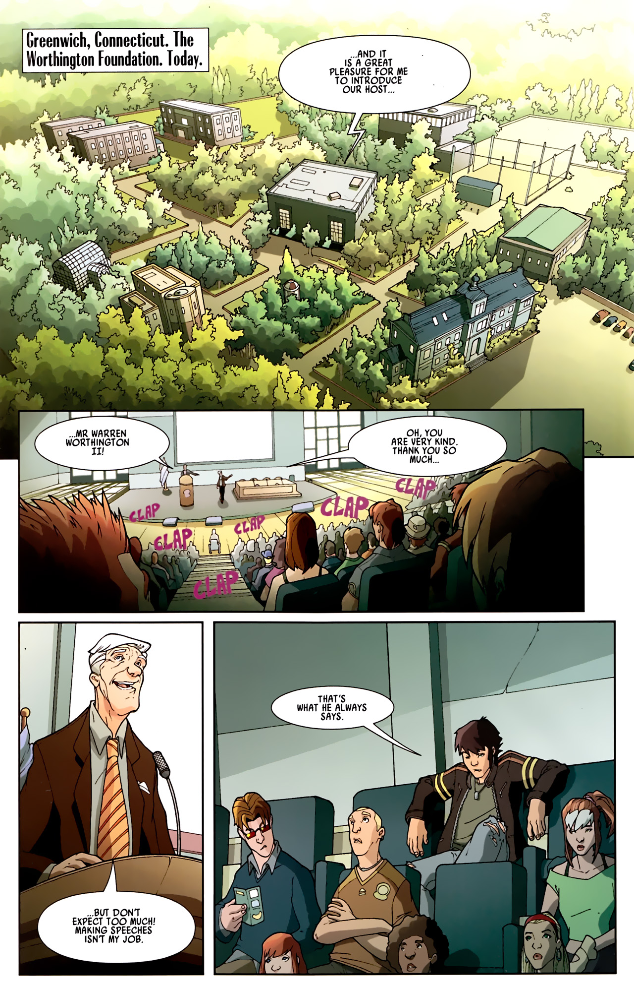 Read online X-Campus comic -  Issue #1 - 13