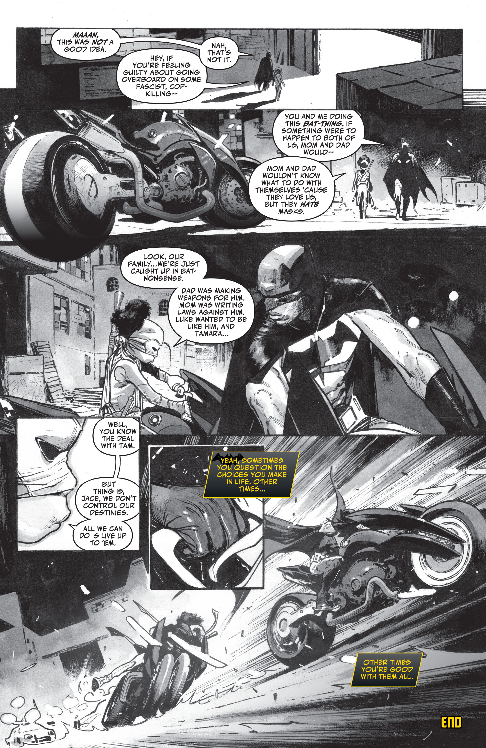 Read online Batman Black & White comic -  Issue #3 - 13