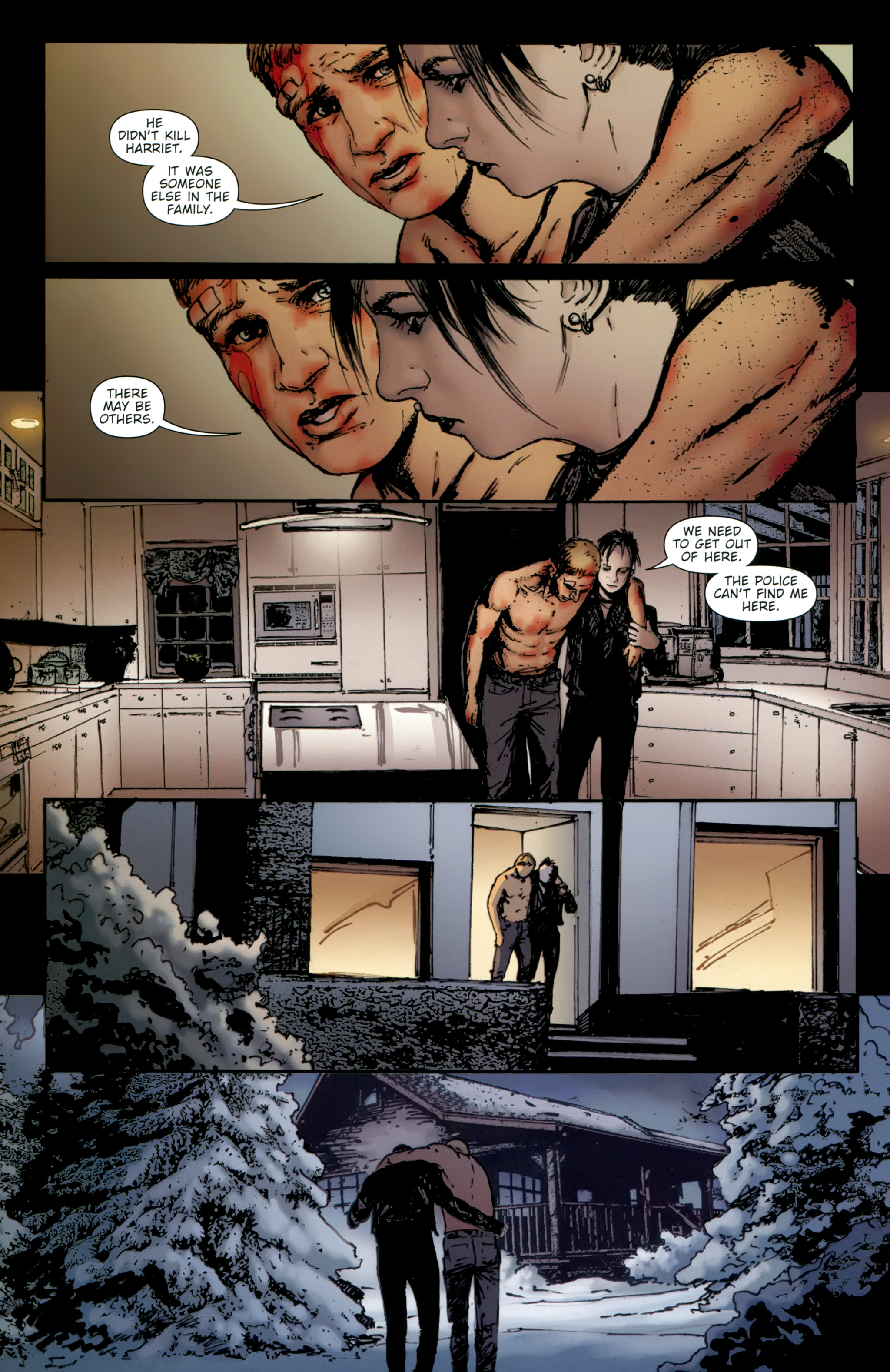 Read online The Girl With the Dragon Tattoo comic -  Issue # TPB 2 - 110