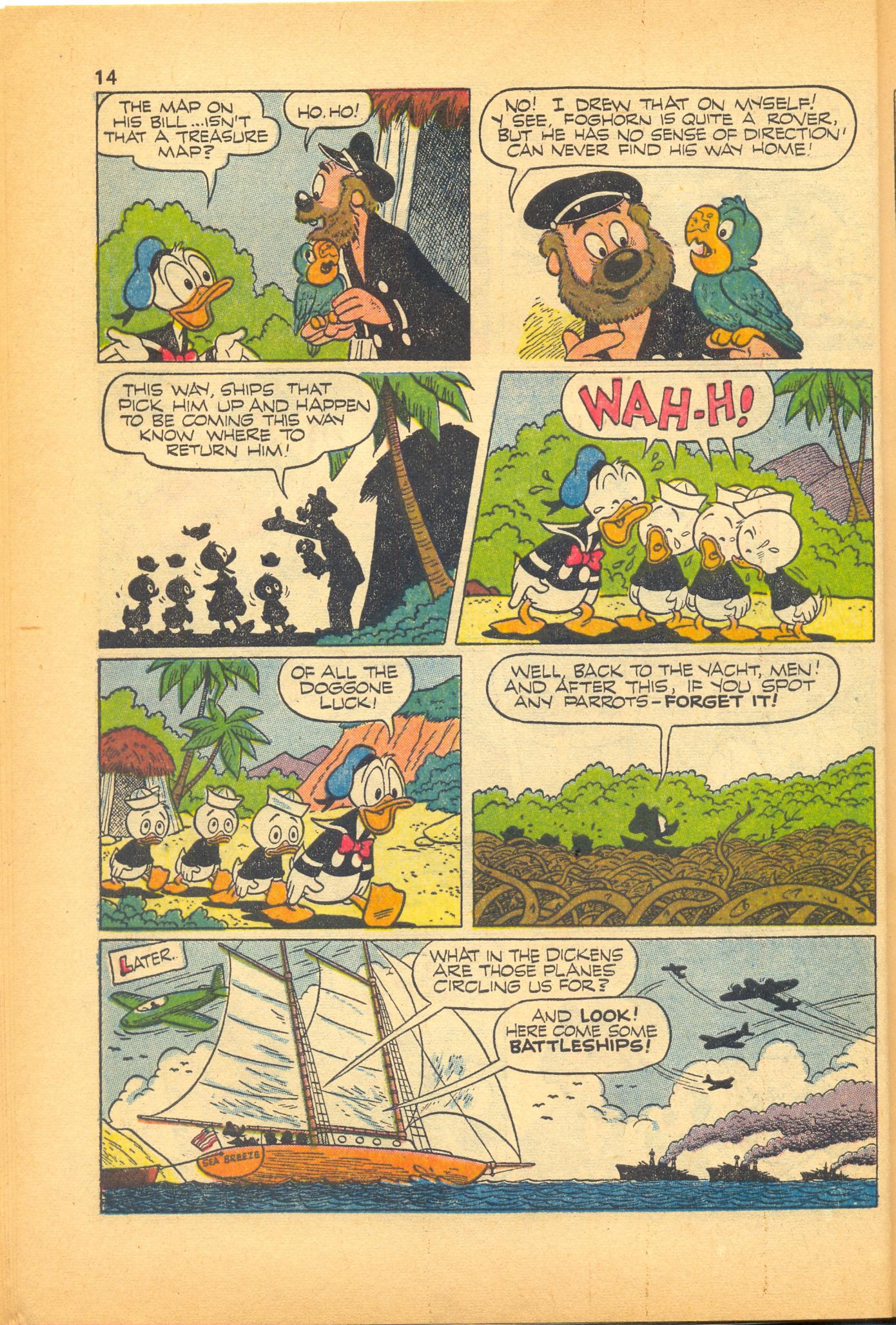 Read online Donald Duck Beach Party comic -  Issue #2 - 16