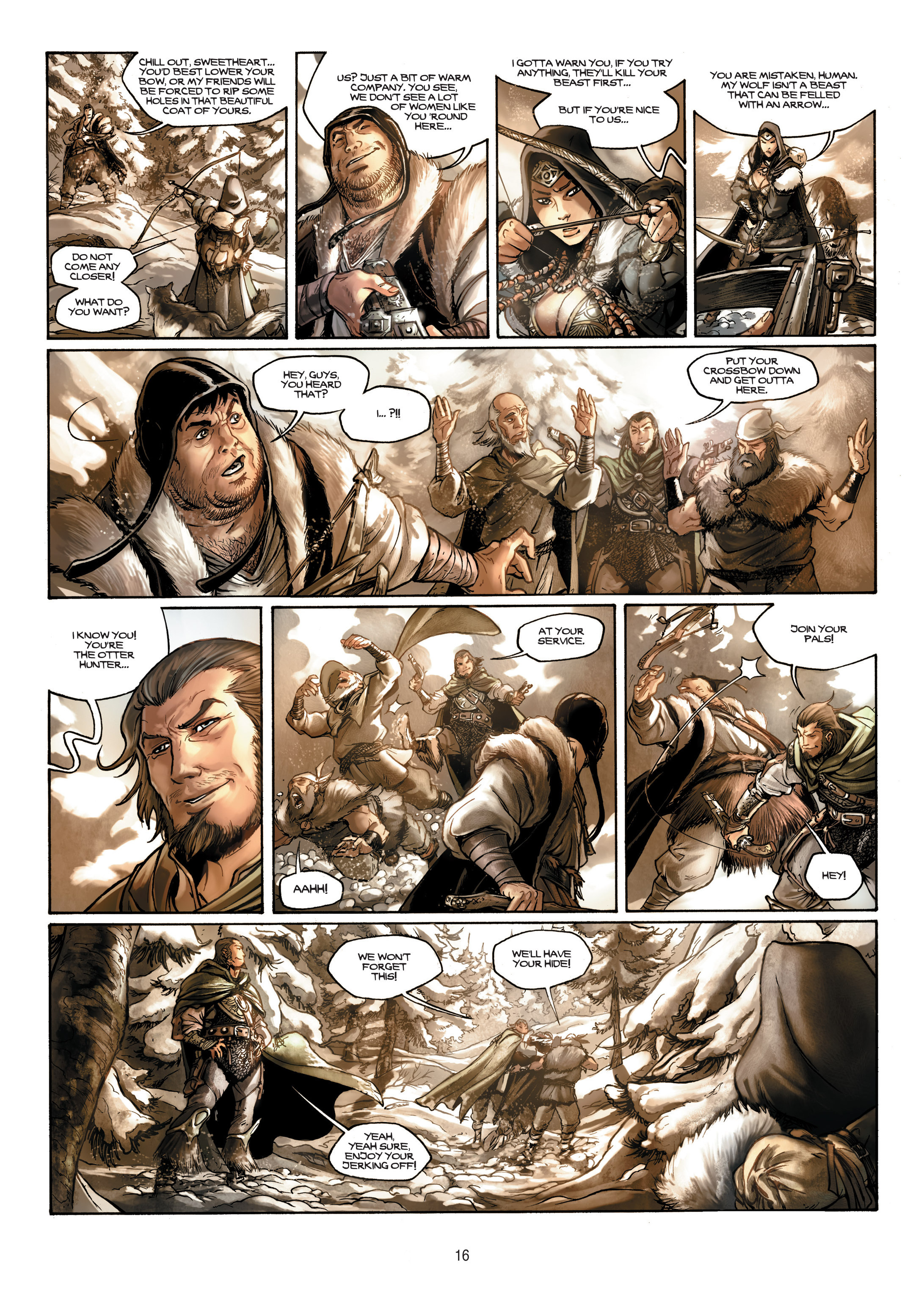 Read online Elves comic -  Issue #7 - 16