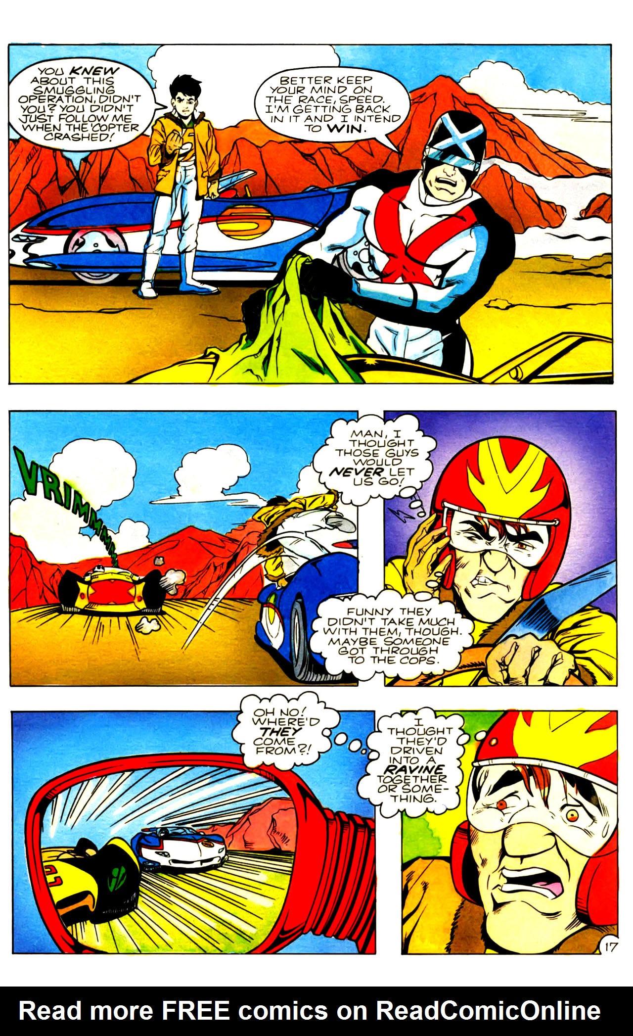 Read online The New Adventures of Speed Racer comic -  Issue #5 - 24