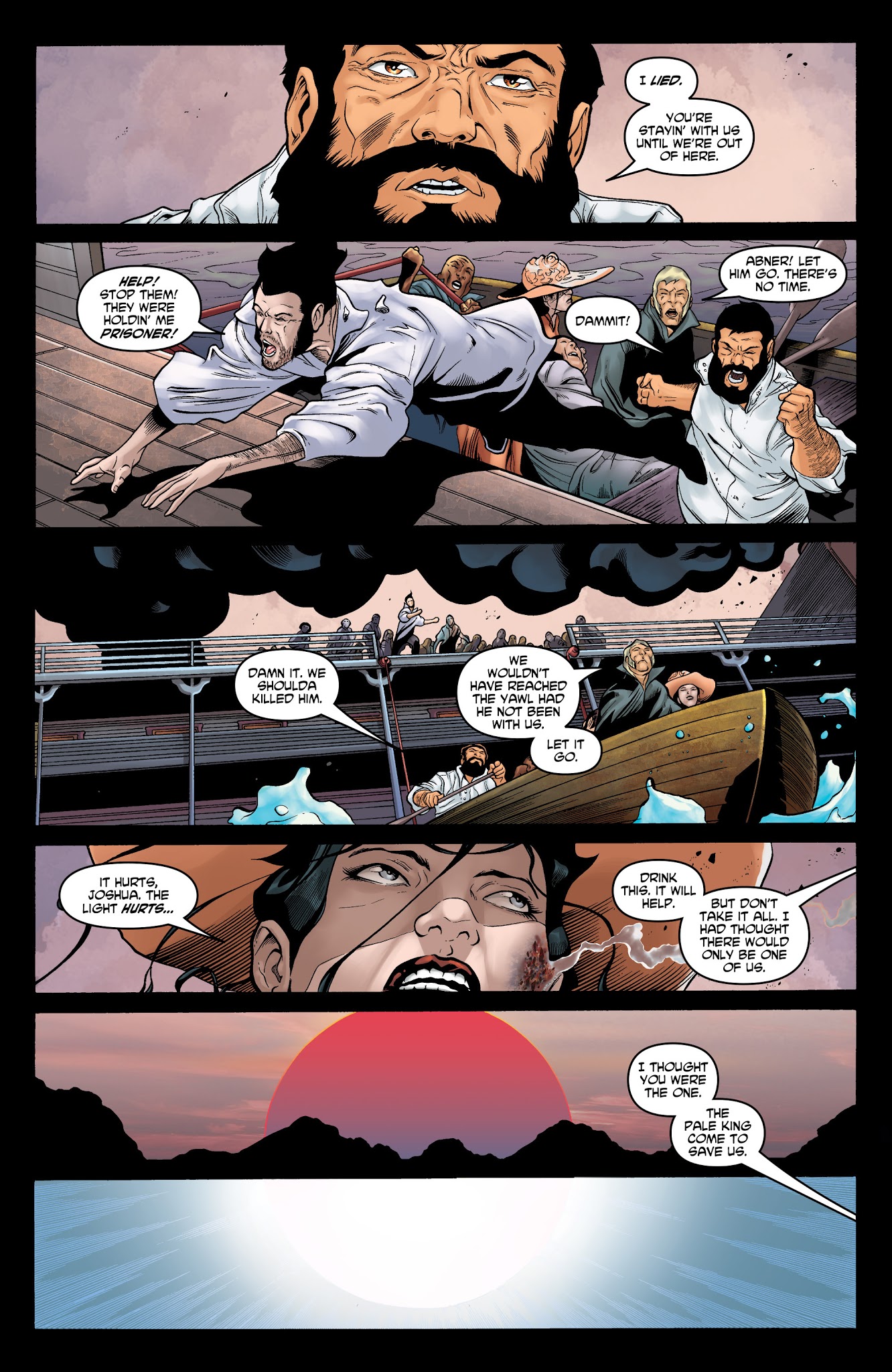 Read online George R.R. Martin's Fevre Dream comic -  Issue #9 - 6