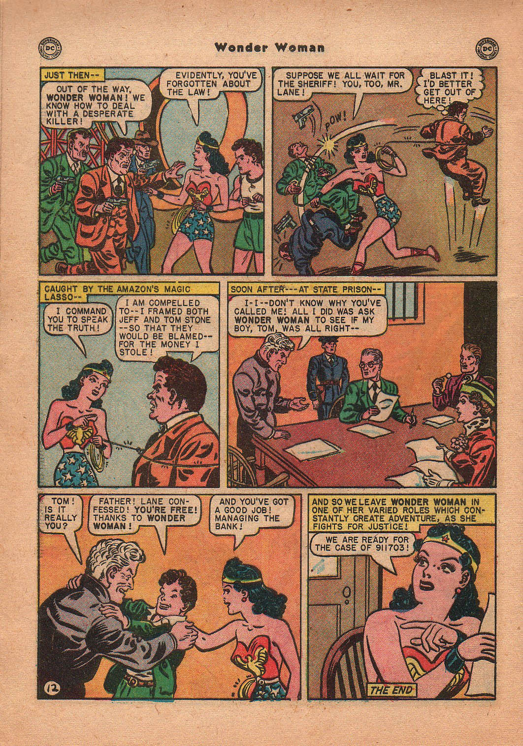 Read online Wonder Woman (1942) comic -  Issue #42 - 49